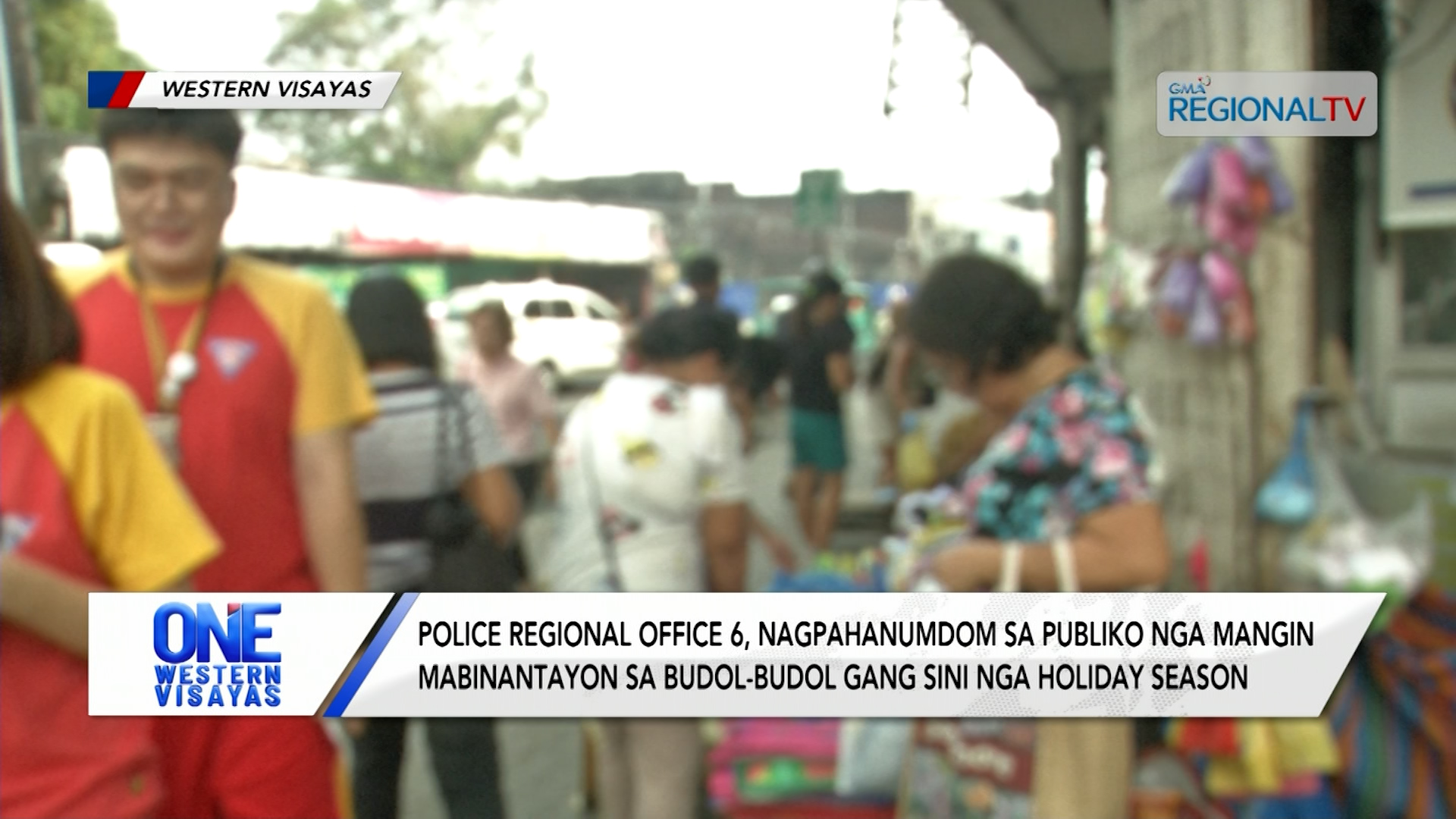 PRO-6, nagpahanumdom sa publiko nga mangin mabinantayon sini nga holiday season