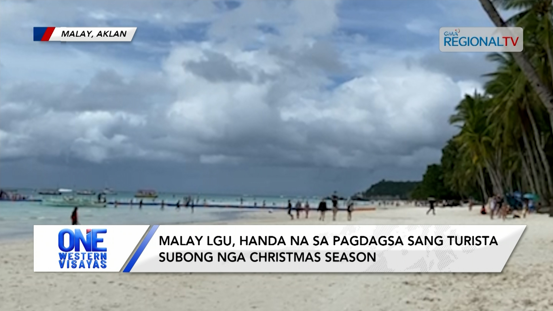 Malay LGU, handa na sa pagdagsa sang turista subong nga christmas season