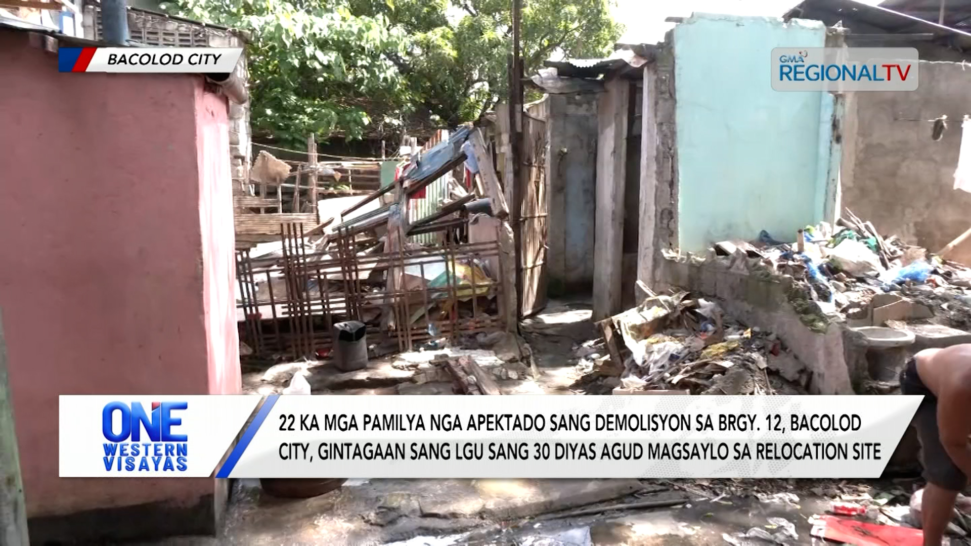 22 ka mga pamilya sa Brgy. 12, Bacolod City, ginapasaylo na sa relocation site