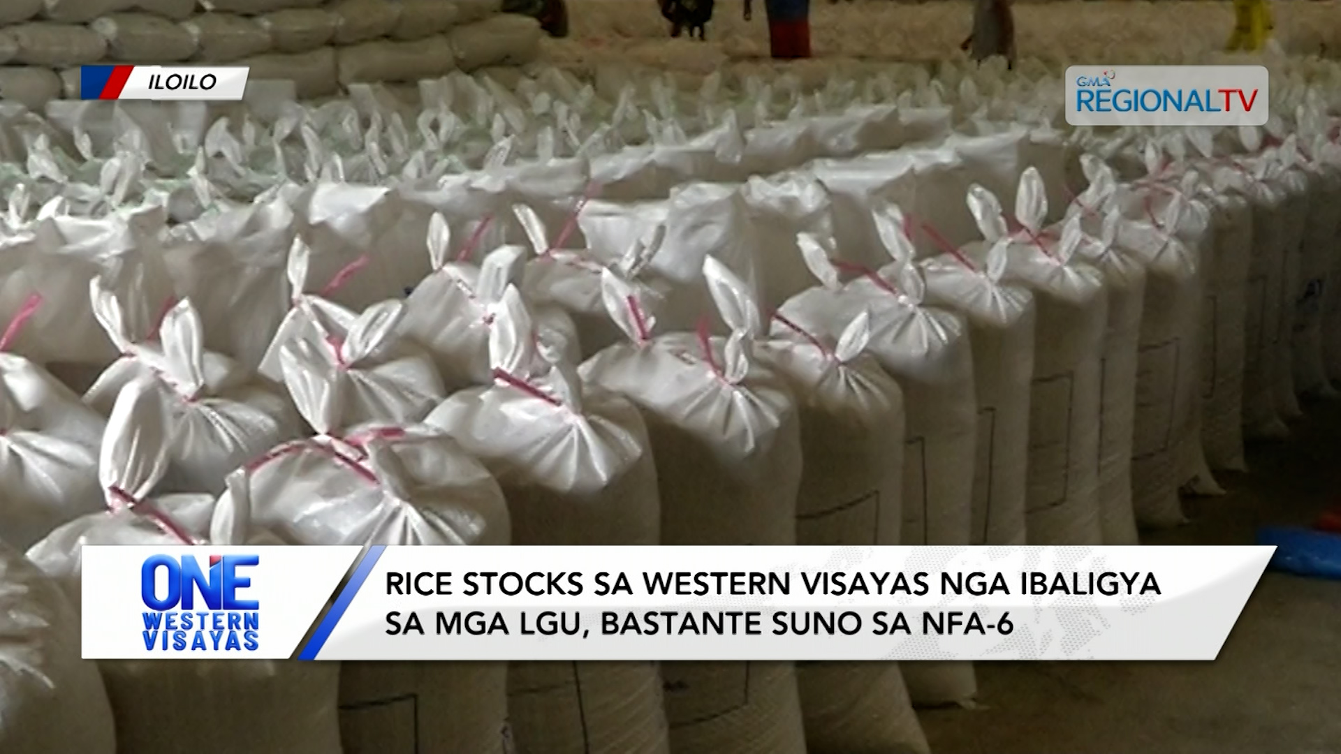 Rice stocks sa Western Visayas nga ibaligya sa mga LGU, bastante suno sa NFA-6