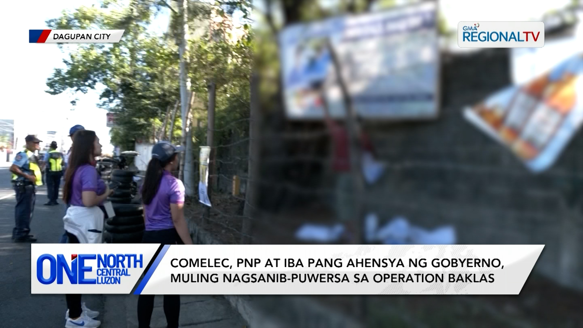 Operation baklas, muling isinagawa sa iba't ibang lugar sa Pangasinan