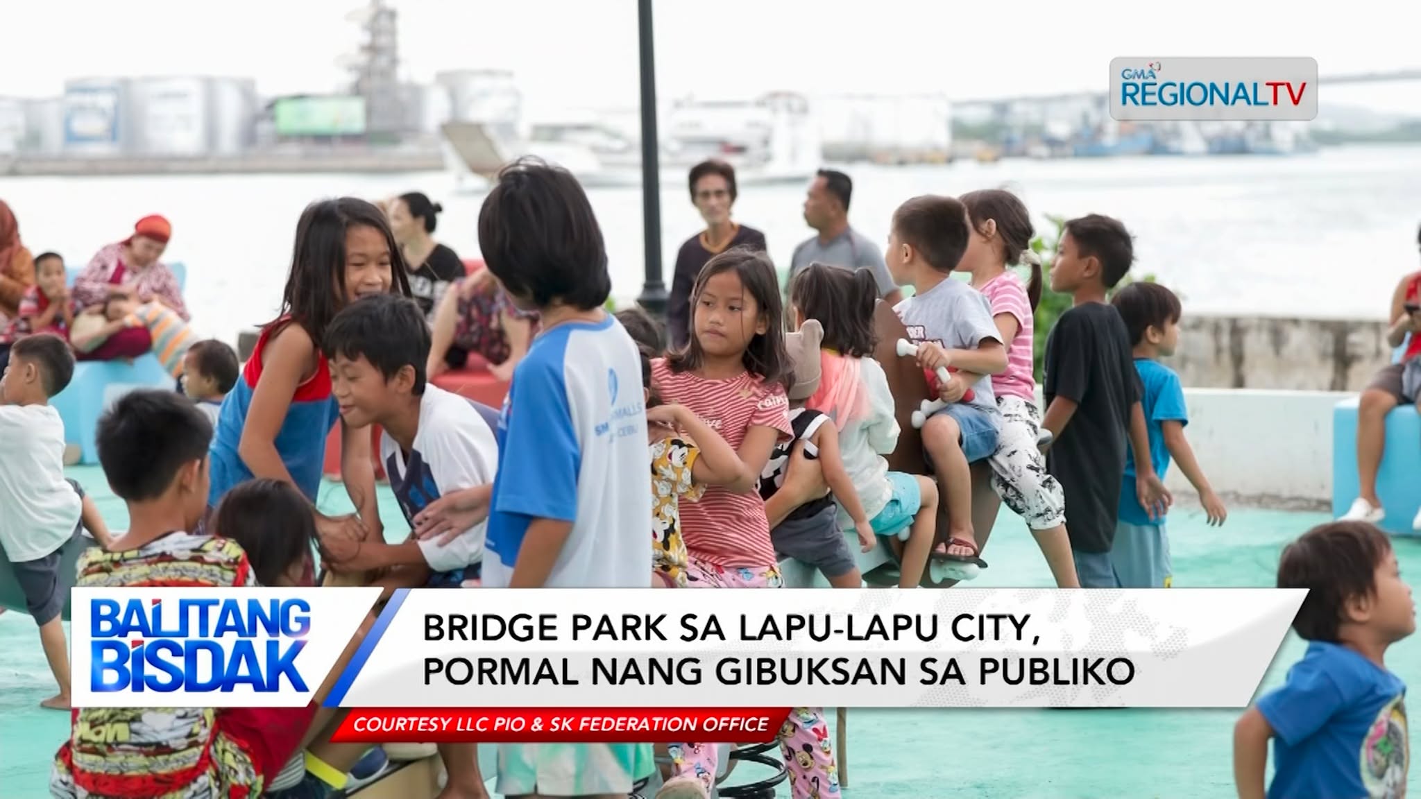 Bridge Park sa Lapu-Lapu City, pormal nang gibuksan sa publiko