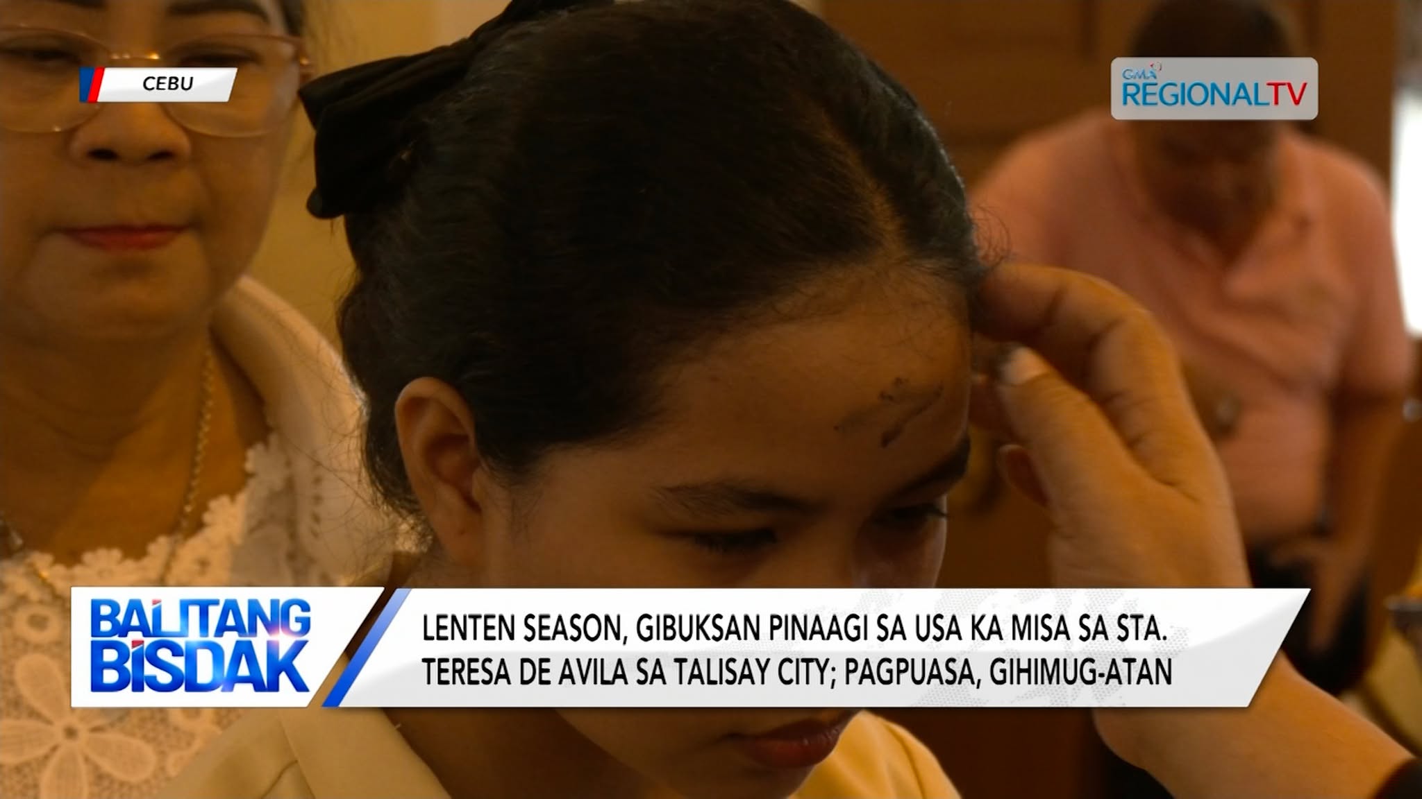 Hamubong ritwal sa pagsunog sa lukay, gihimo ning pagtimaan sa Ash Wednesday
