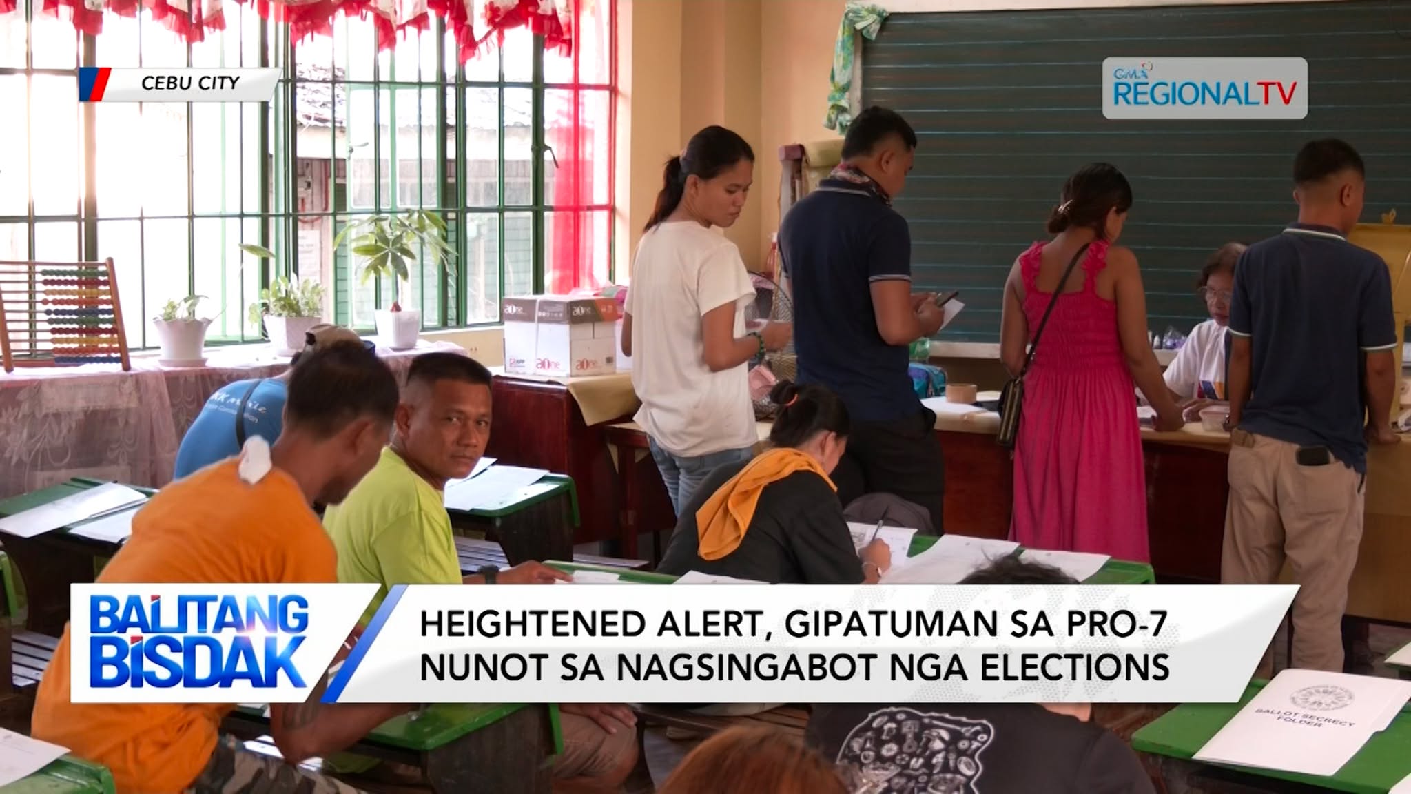 Central Visayas, Gipaubos sa Heightened Alert
