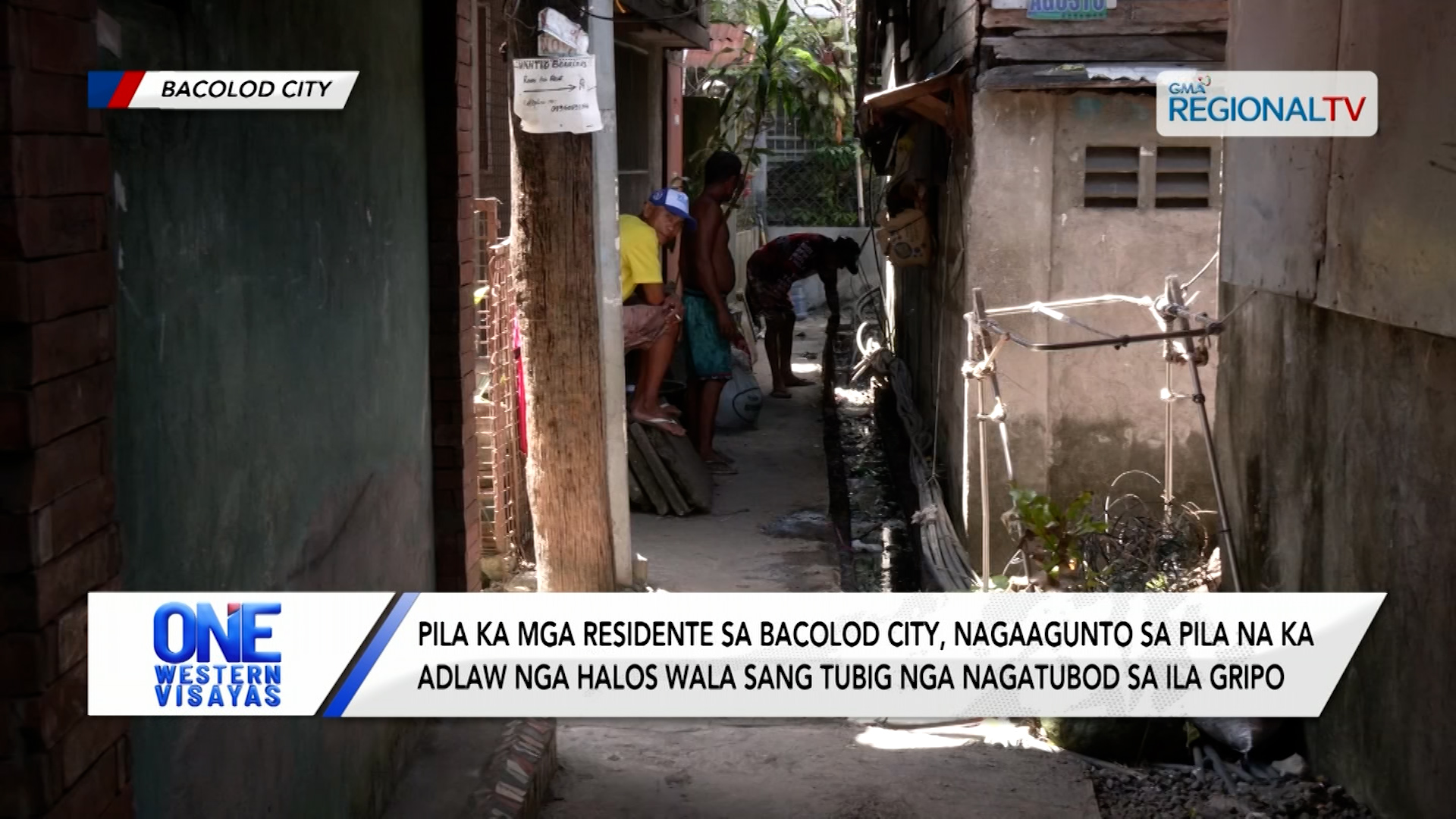 Pila ka mga residente sa Bacolod City, nagaagunto nga kulang ang water supply