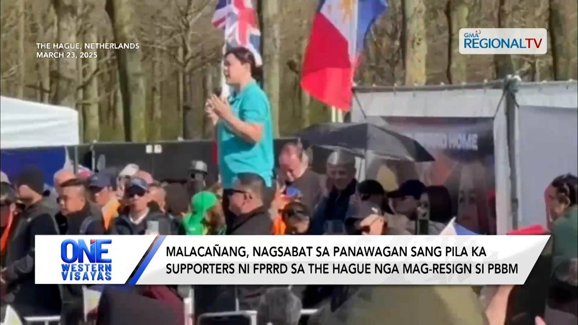 Malacañang nagsabat sa panawagan sang supporters ni FPRRD nga mag-resign si PBBM