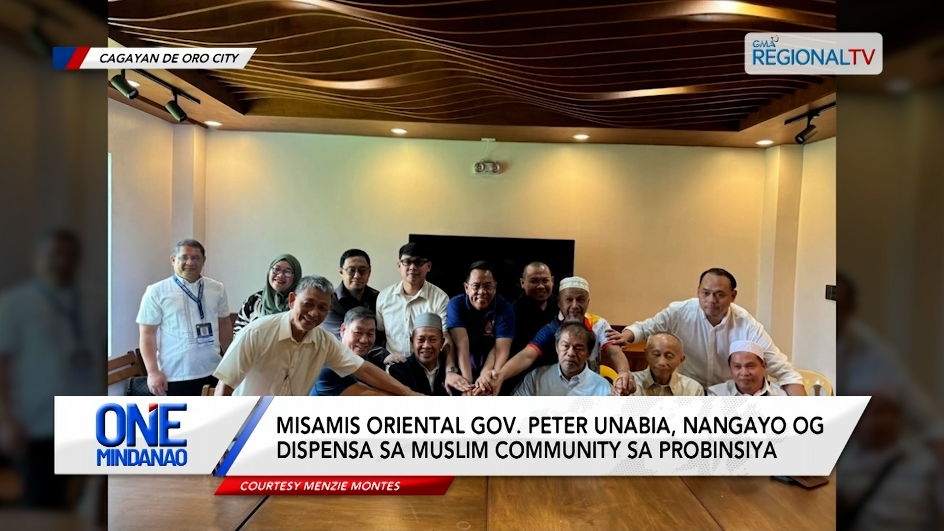 Misamis Oriental Gov. Peter Unabia, nangayo og dispensa sa Muslim Community