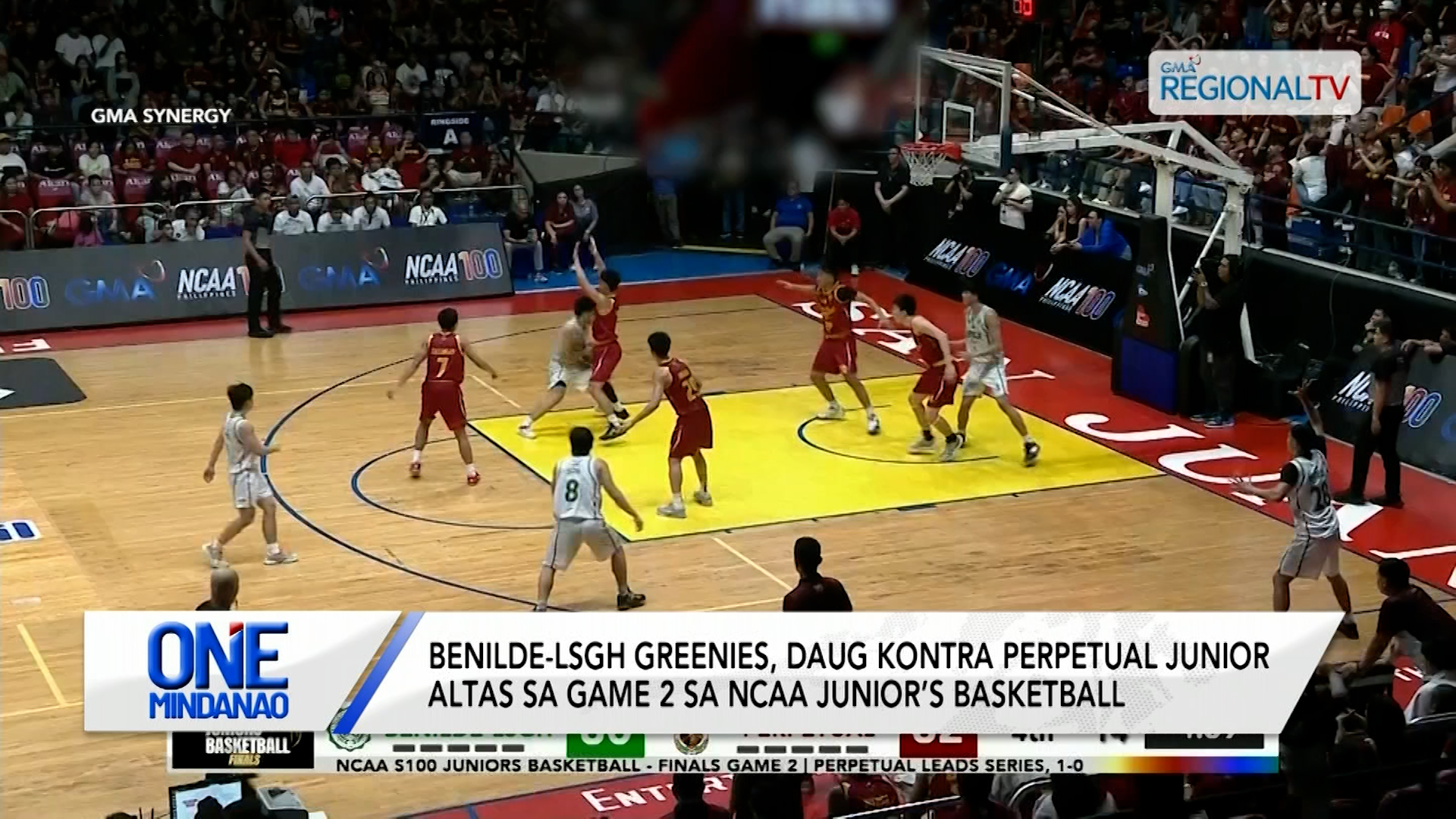 Do-or-Die Game 3 sa NCAA Season 100 Juniors’ Basketball, masaksihan ugma