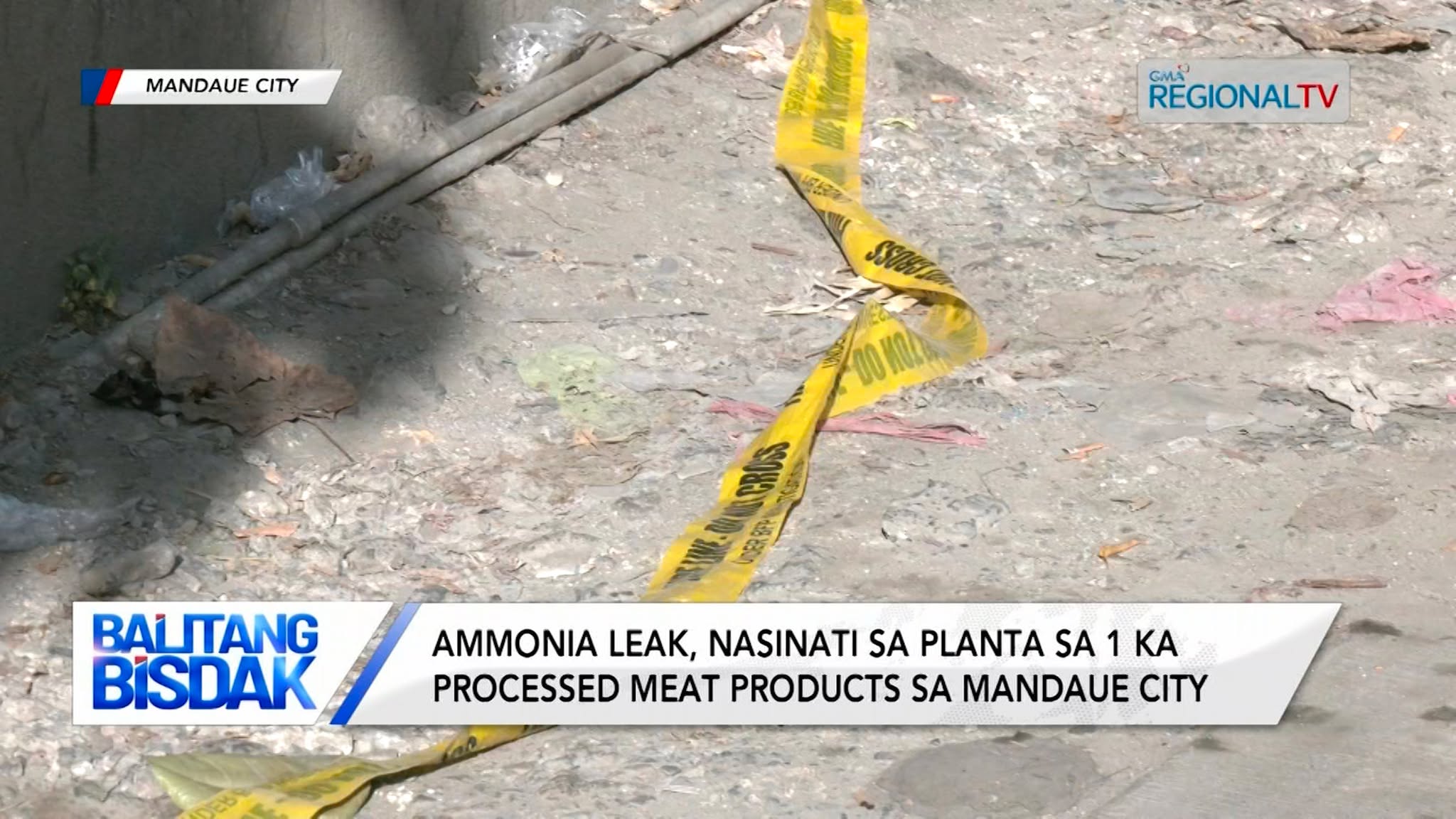 Mga residente sa Brgy. Paknaan, gipabakwit nunot sa ammonia leak