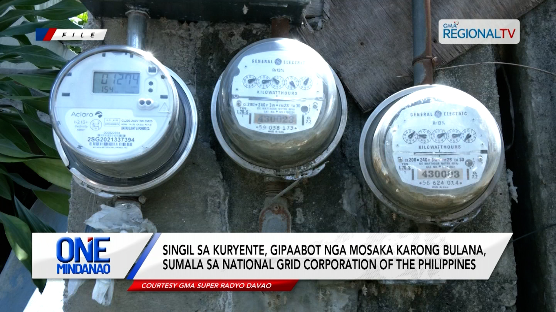 Singil sa kuryente, gipaabot nga mosaka karong bulana, sumala sa NGCP