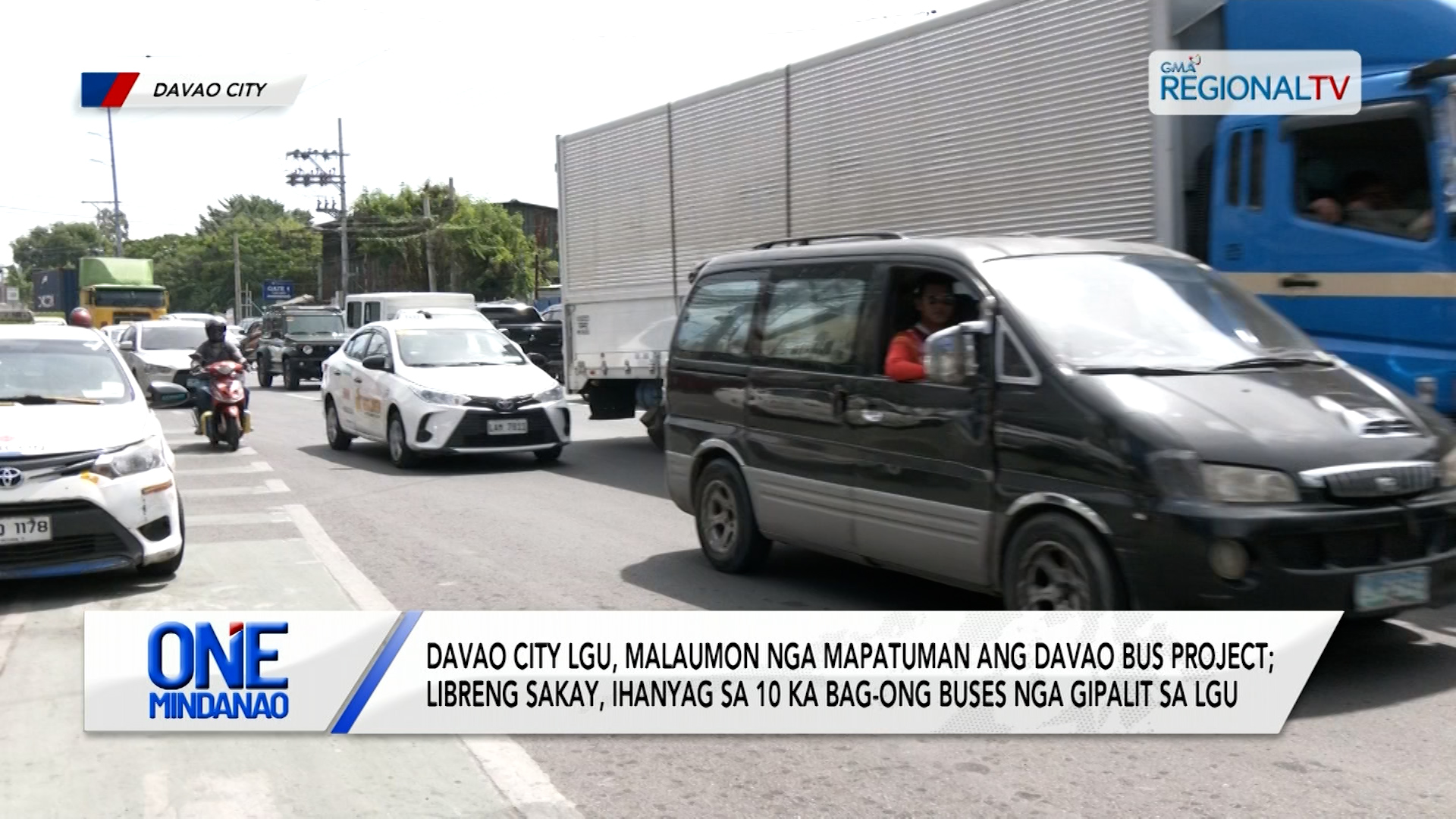 Davao City LGU, malaumon nga mapatuman ang Davao Bus Project
