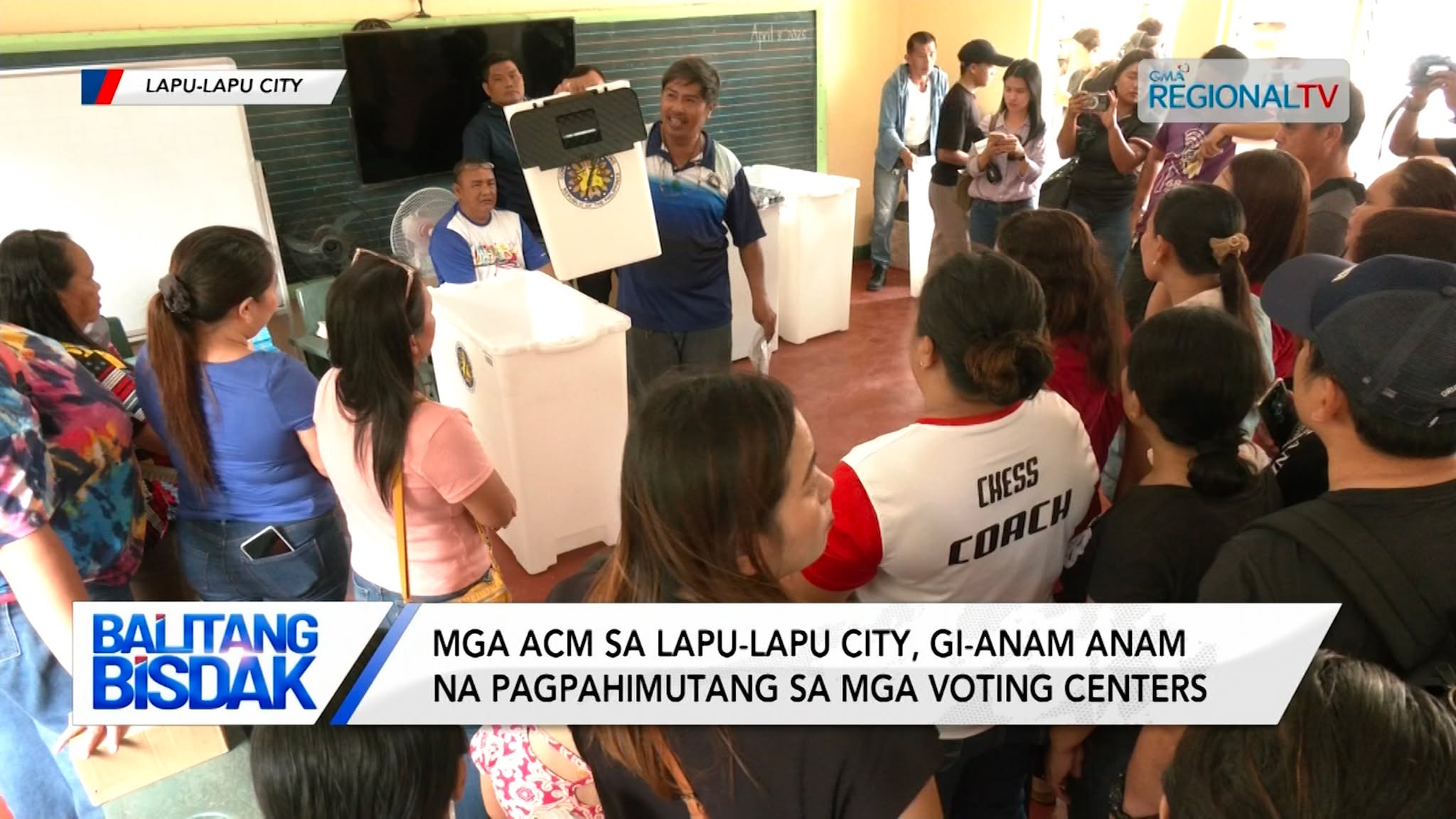 Mga ACM sa Lapu-Lapu City, gi-anam anam na pagpahimutang sa mga voting center