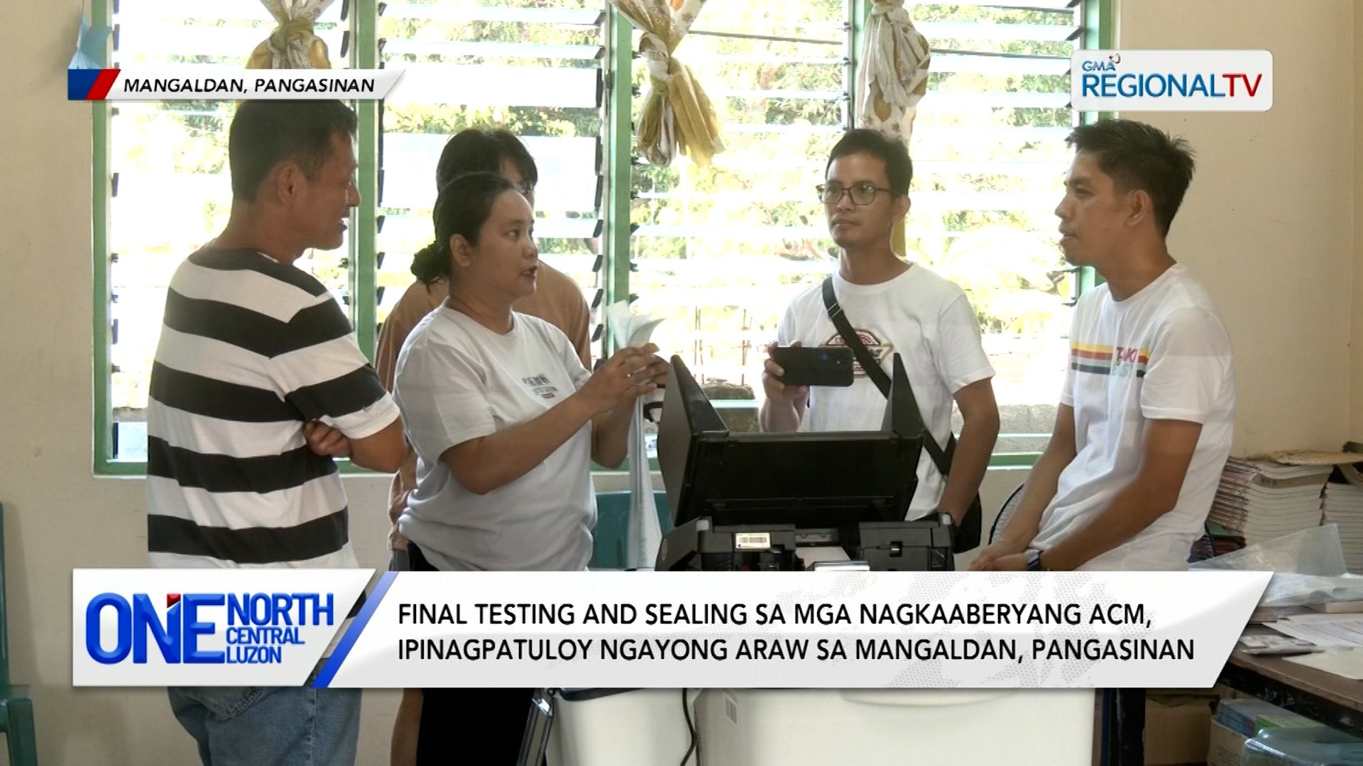 Final testing and sealing sa mga nagkaaberyang ACM, ipinagpatuloy