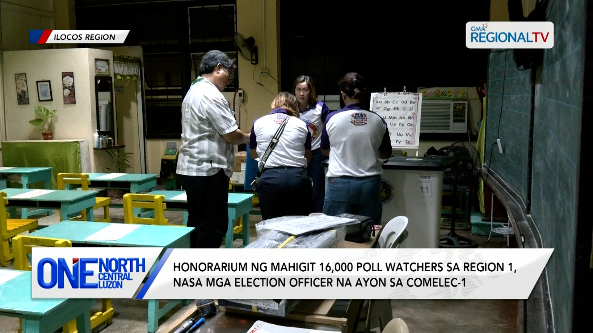 Honorarium ng poll watchers sa Region 1, nasa mga election officer na