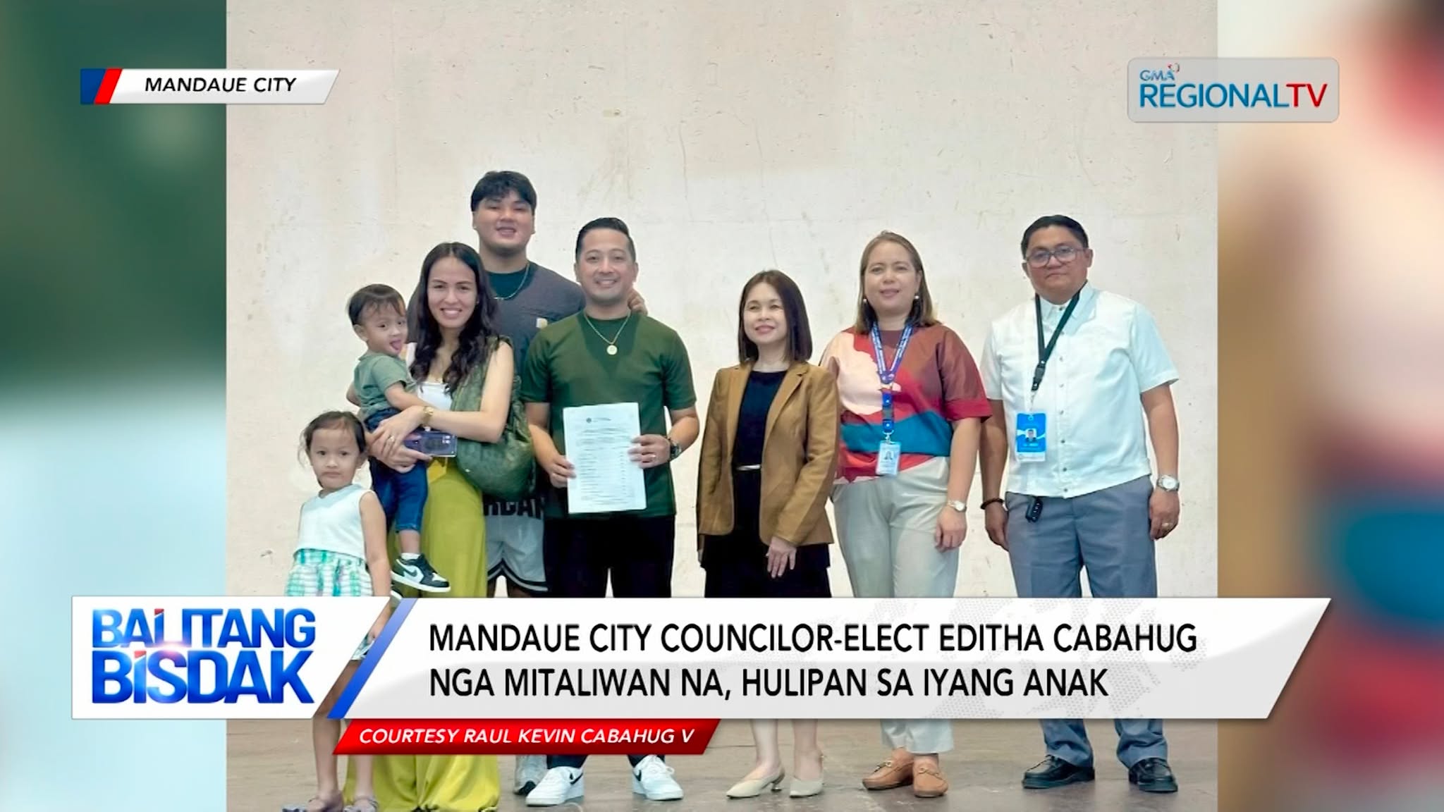 Mandaue City Councilor-Elect Editha Cabahug nga mitaliwan na, hulipan sa anak