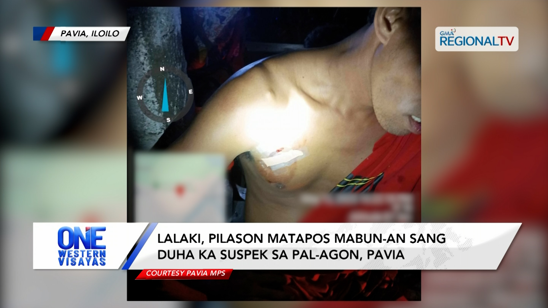 Lalaki, pilason matapos mabun-an sang duha ka suspek sa Pal-agon, Pavia