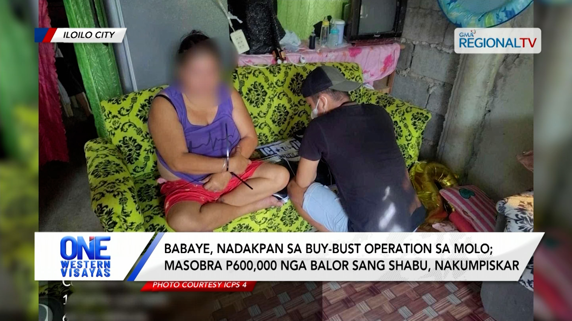 Babaye, nakuhaan sang  P600,000 nga balor sang shabu sa Molo