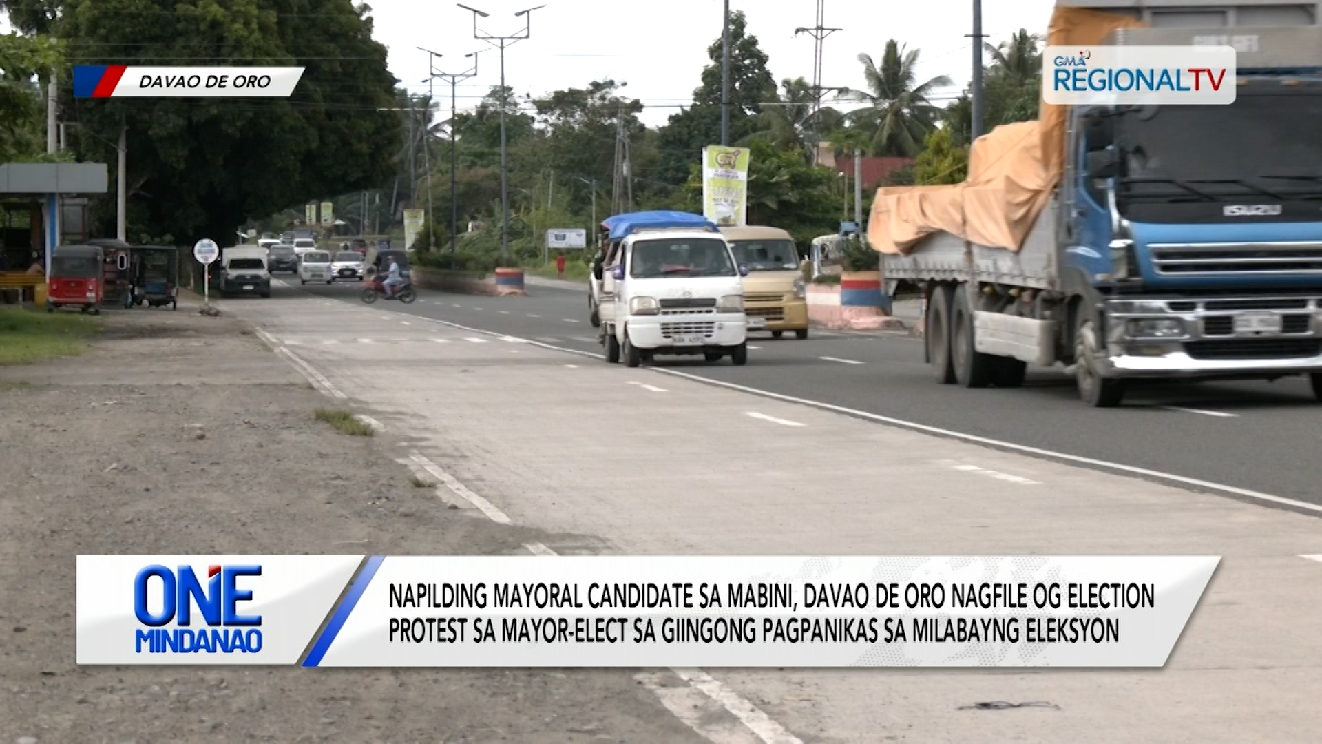 Napilding mayoral candidate sa Davao de Oro nag-file og election protest