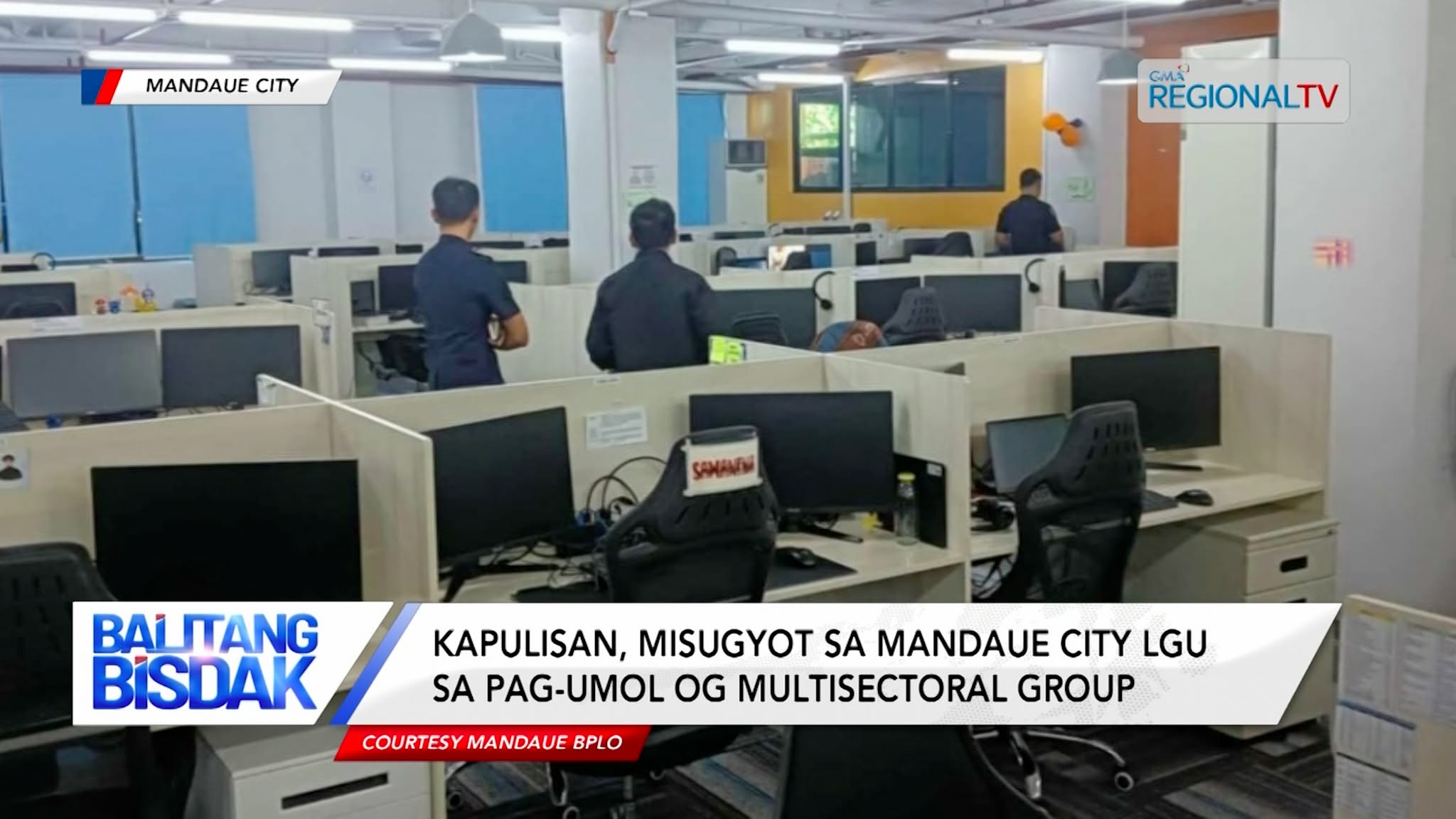 BPLO ug kapulisan, gi-inspeksyon ang BPO sa Mandaue City