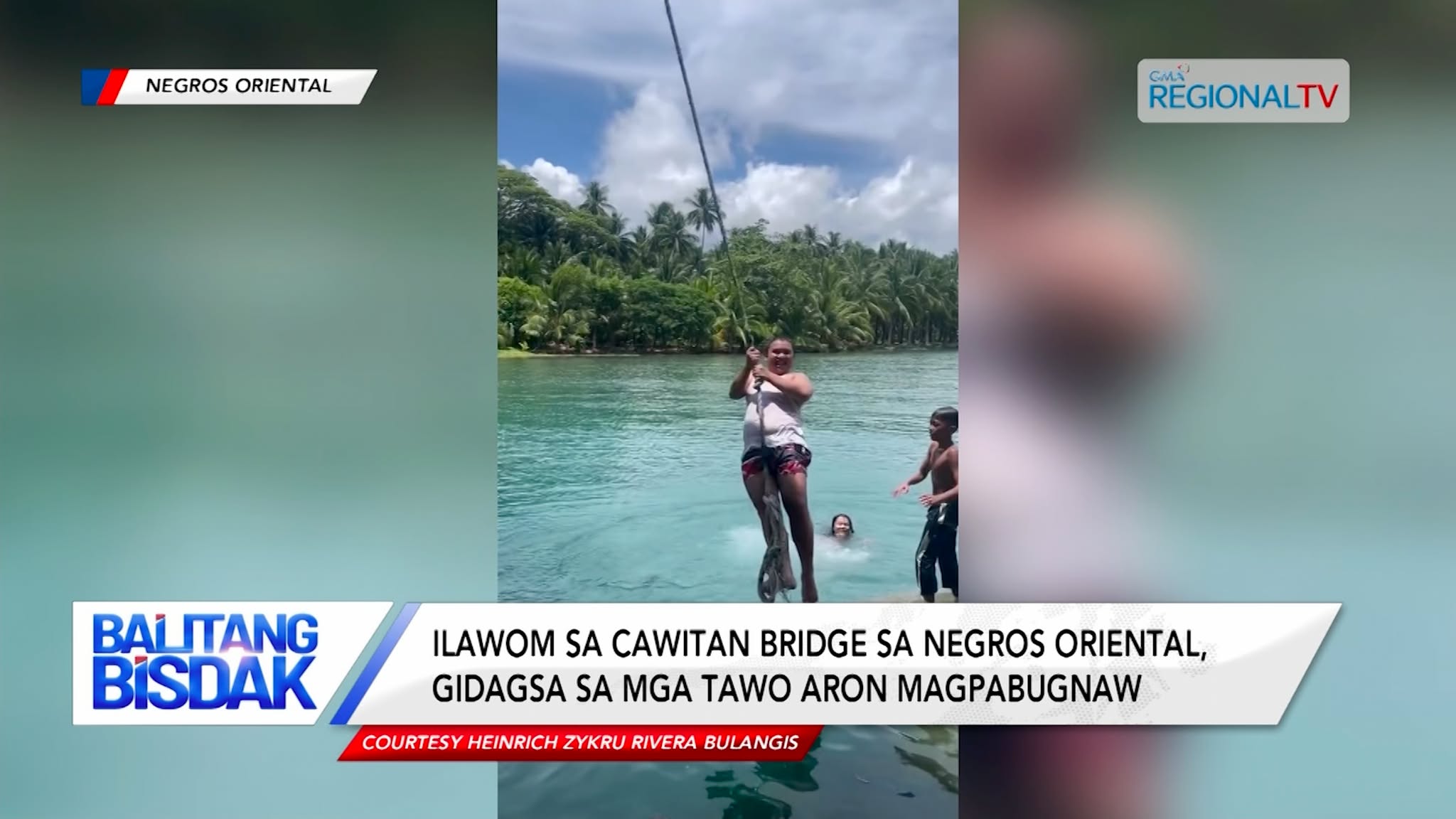 Ilawom sa Cawitan Bridge sa Negros Oriental, gidagsa aron magpabugnaw