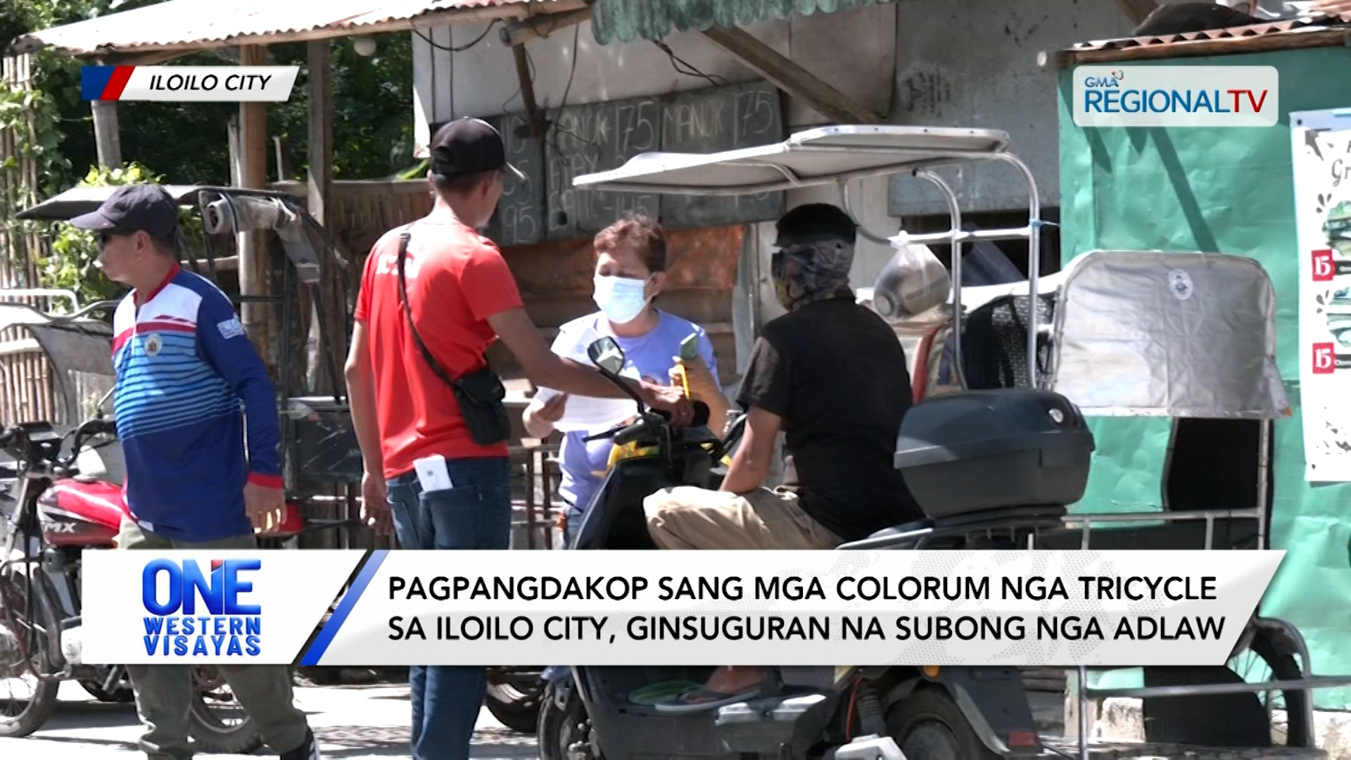 Pagpangdakop sang mga colorum nga tricycle sa Iloilo City, ginsuguran na