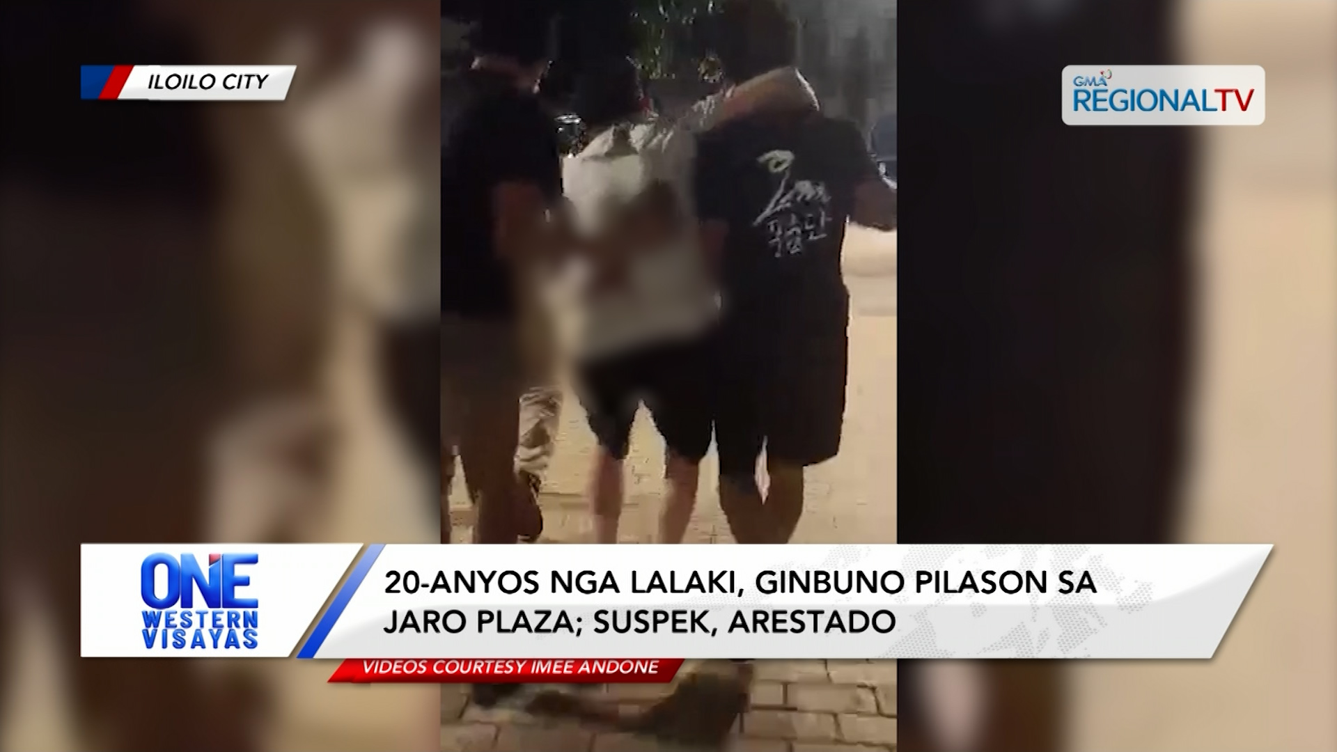 20-anyos nga lalaki, pilason sa pagkabuno sa Jaro Plaza bangud nga nasal-an