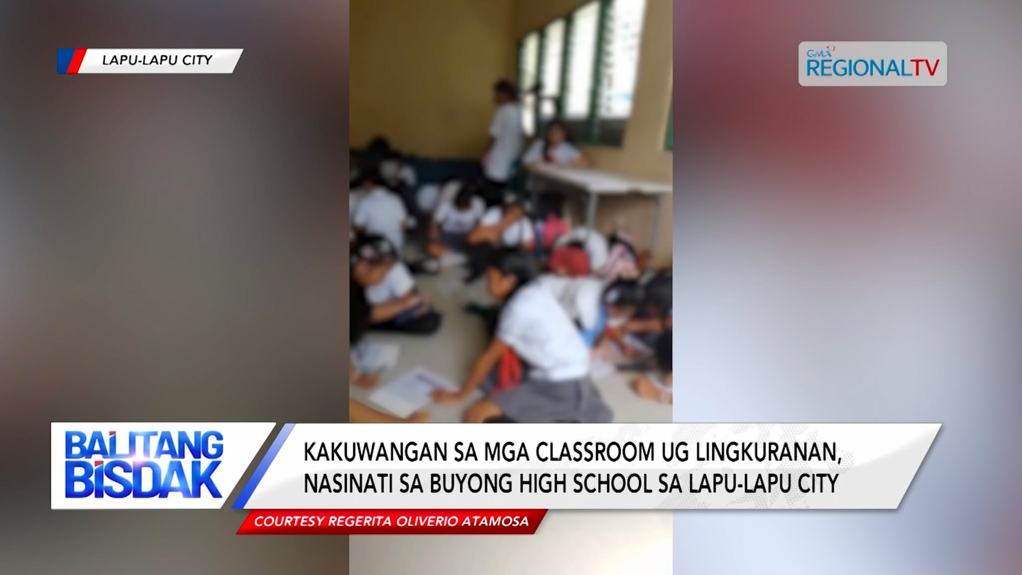 Kakuwangan sa classroom ug lingkuranan, nasinati sa 1 ka tunghaan sa Lapu-Lapu City