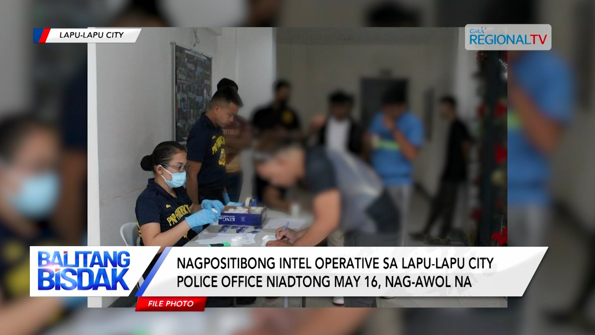 Nagpositibong pulis sa Lapu-Lapu City Police Office niadtong May 16, nag-awol na