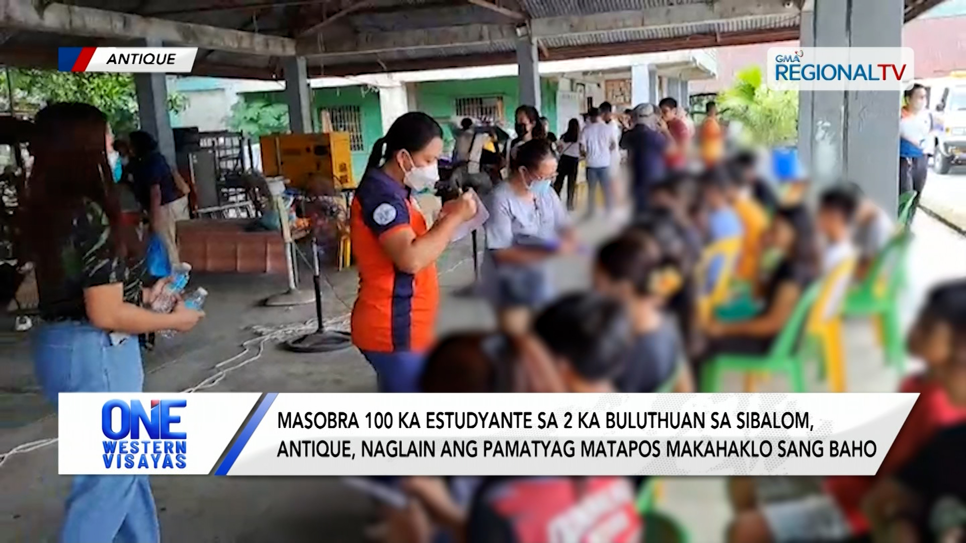 Masobra 100 ka estudyante sa Sibalom, Antique, naglain ang pamatyag