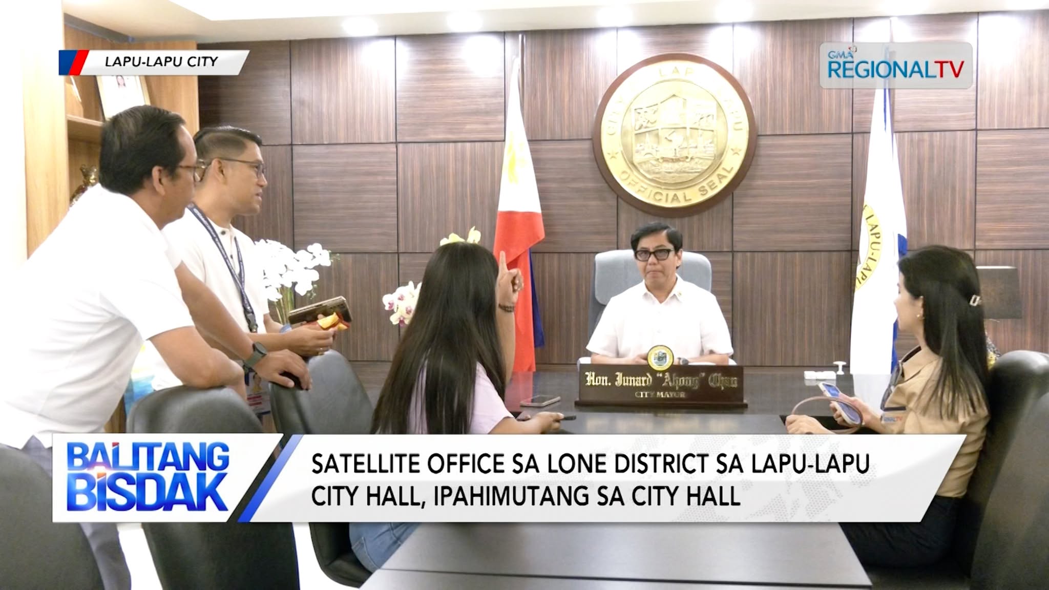 Satellite office sa Lone District sa Lapu-Lapu City, ipahimutang sa city hall