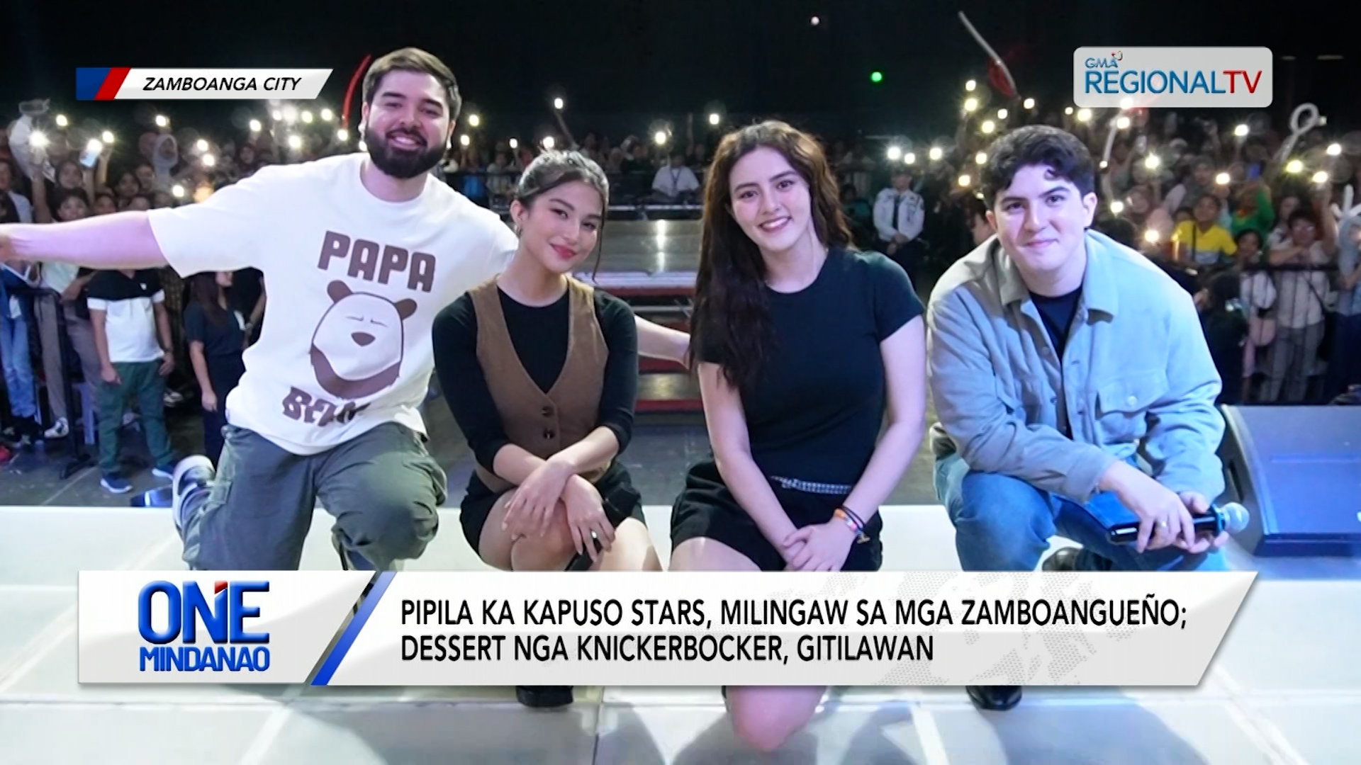 Pipila ka Kapuso stars, milingaw sa mga Zamboangueño