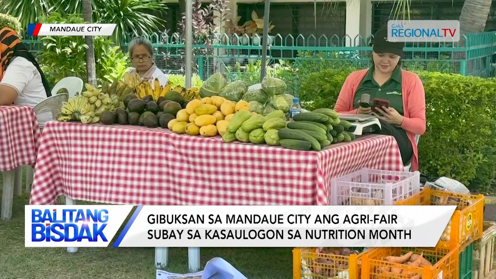 Gibuksan sa Mandaue City ang Agri-Fair subay sa kasaulogon sa Nutrition Month