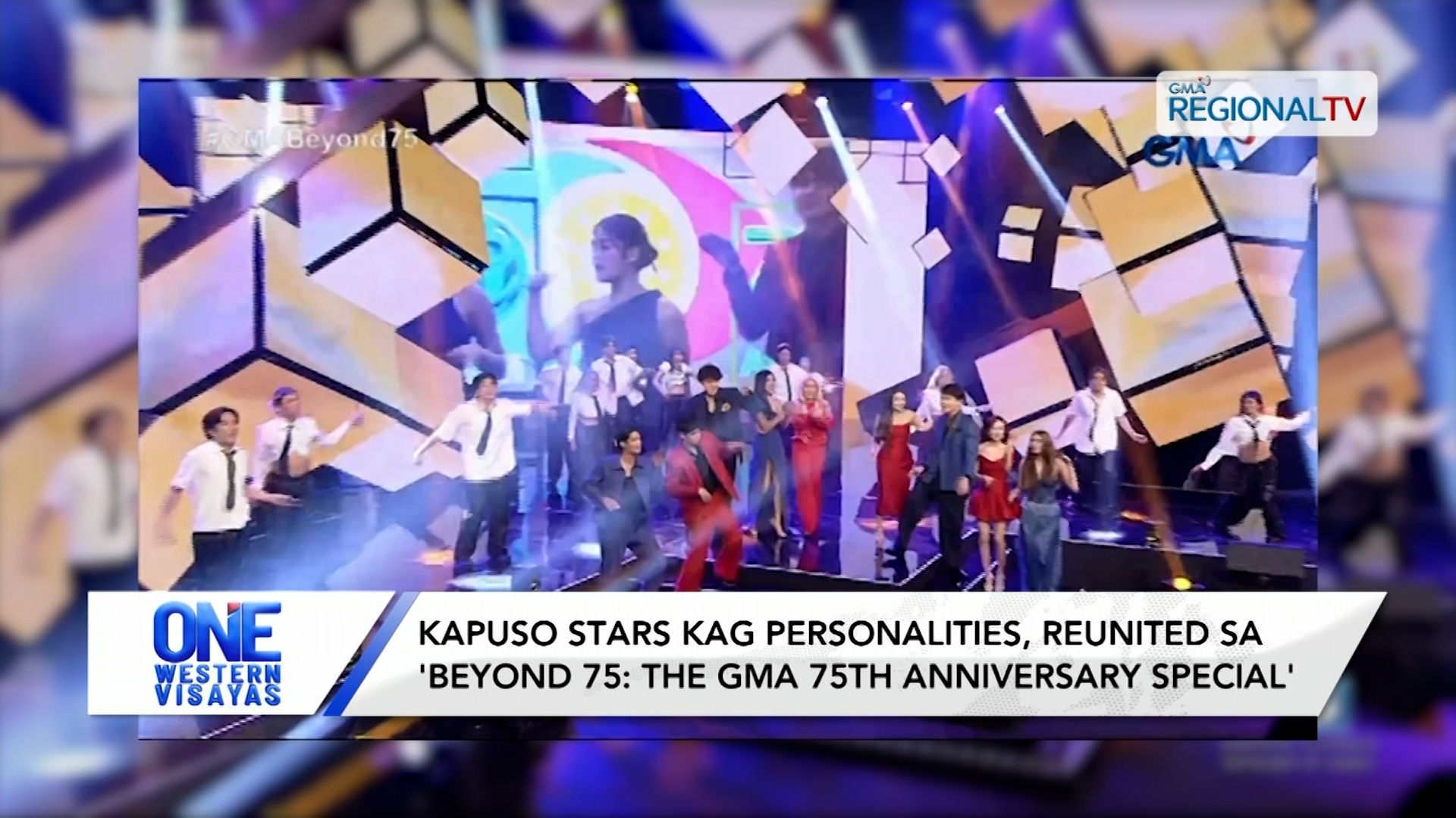 Kapuso personalities, reunited sa 'Beyond 75: The GMA 75th Anniversary Special'