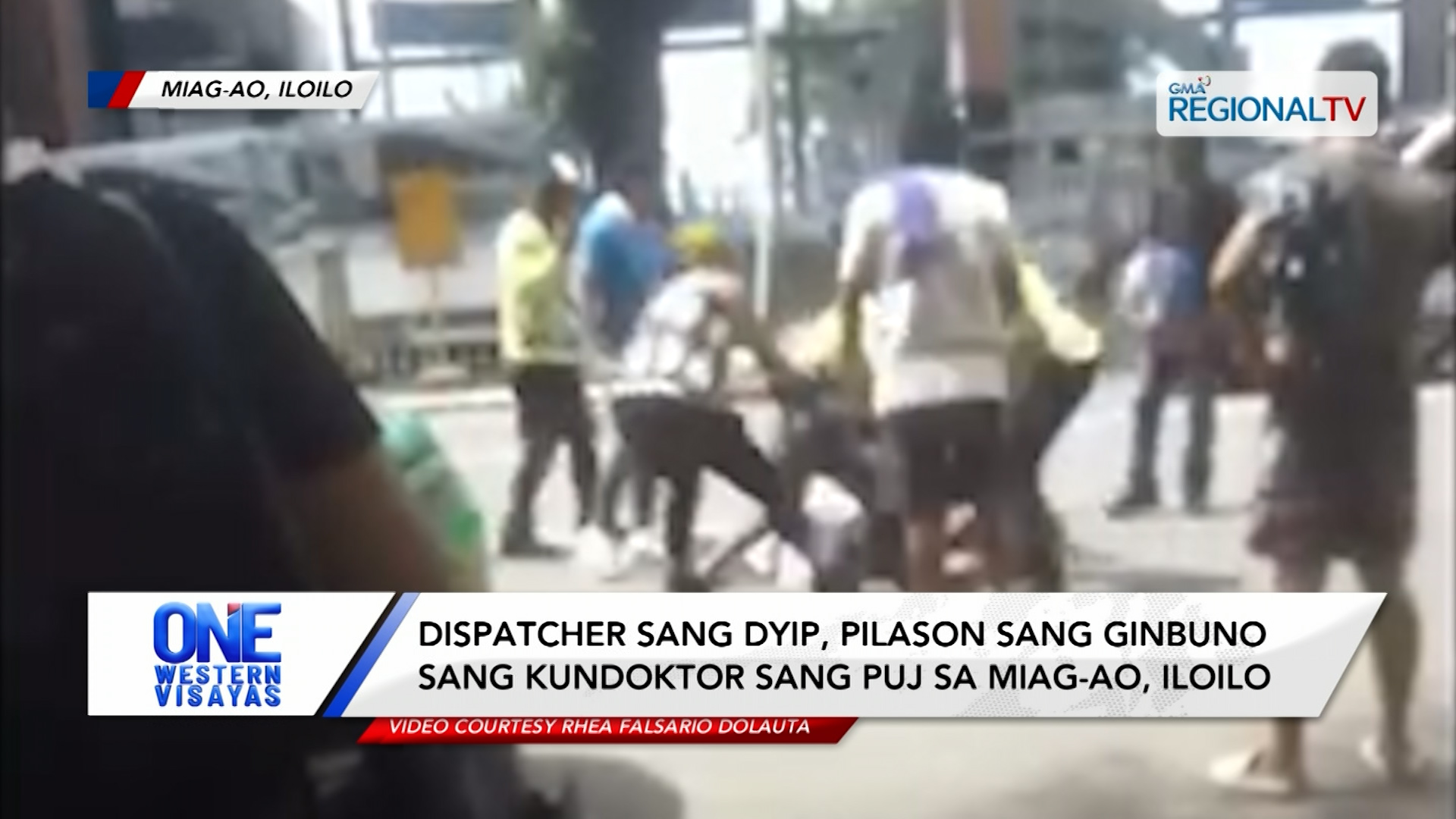 Dispatcher sang dyip, pilason sang ginbuno sang kundoktor sa Miag-ao, Iloilo