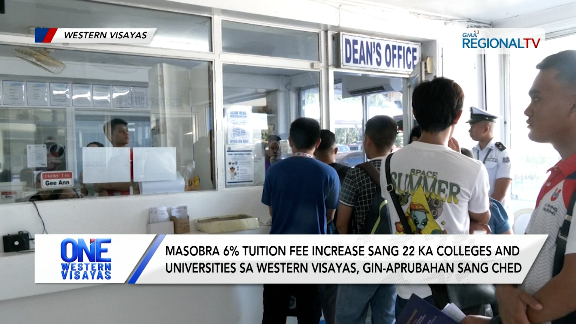 Tuition fee increase sa 22 ka colleges and universities sa Western Visayas