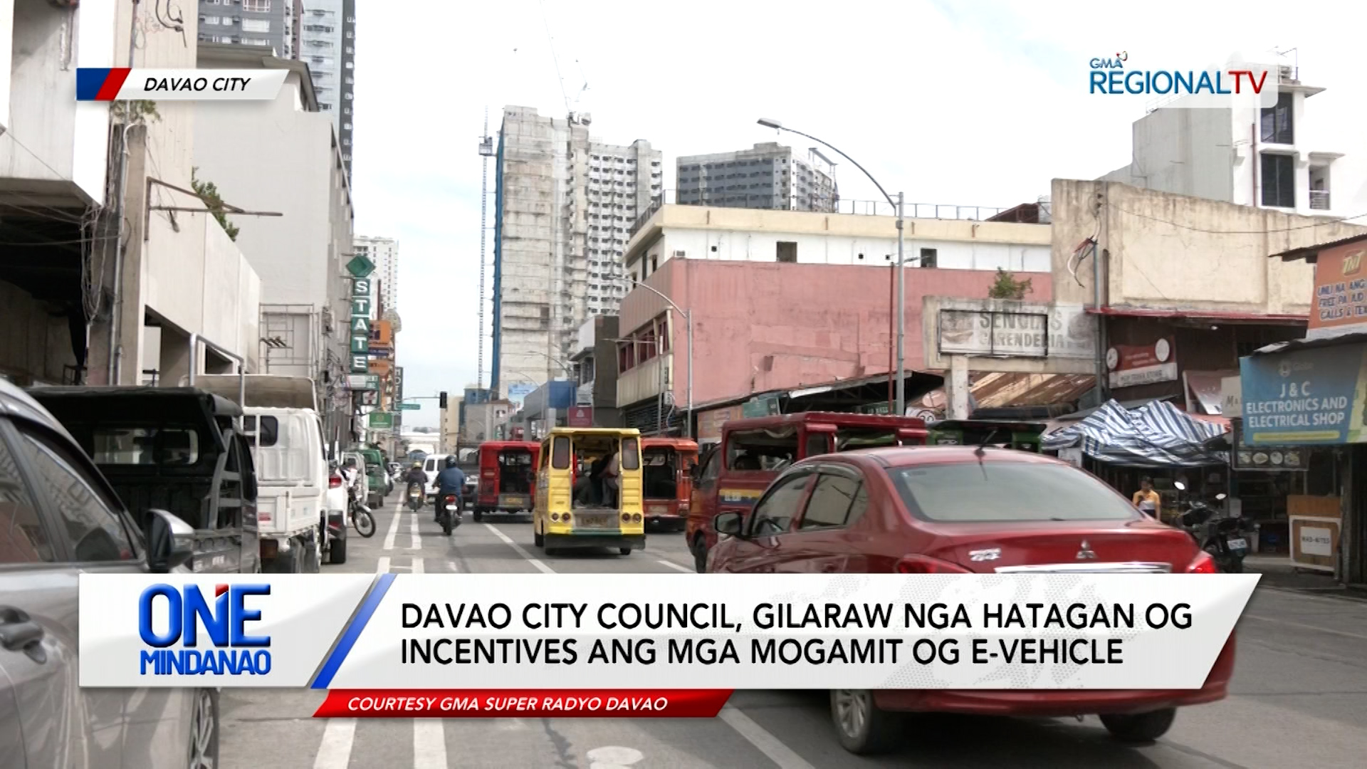 Davao City Council, gilaraw nga hatagan og incentives ang mga mogamit og E-Vehicle | One Mindanao