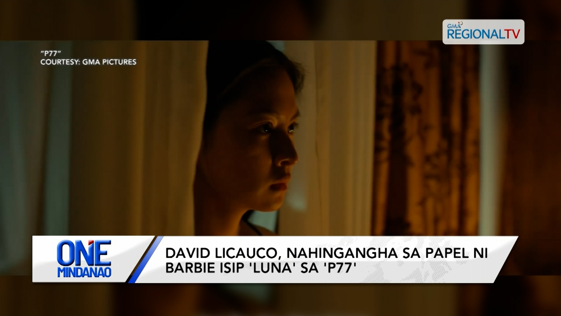 David Licauco, nahingangha sa papel ni Barbie isip 'Luna' sa 'P77' | One Mindanao
