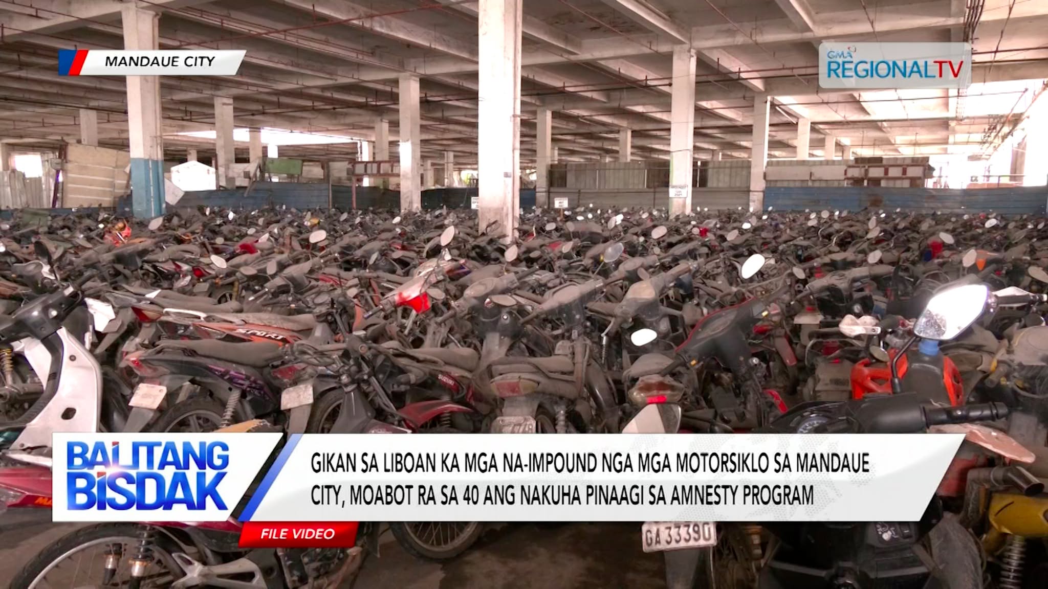 Amnesty program sa na-impound nga motorsiklo sa Mandaue, ugma na kutob, July 31 | Balitang Bisdak