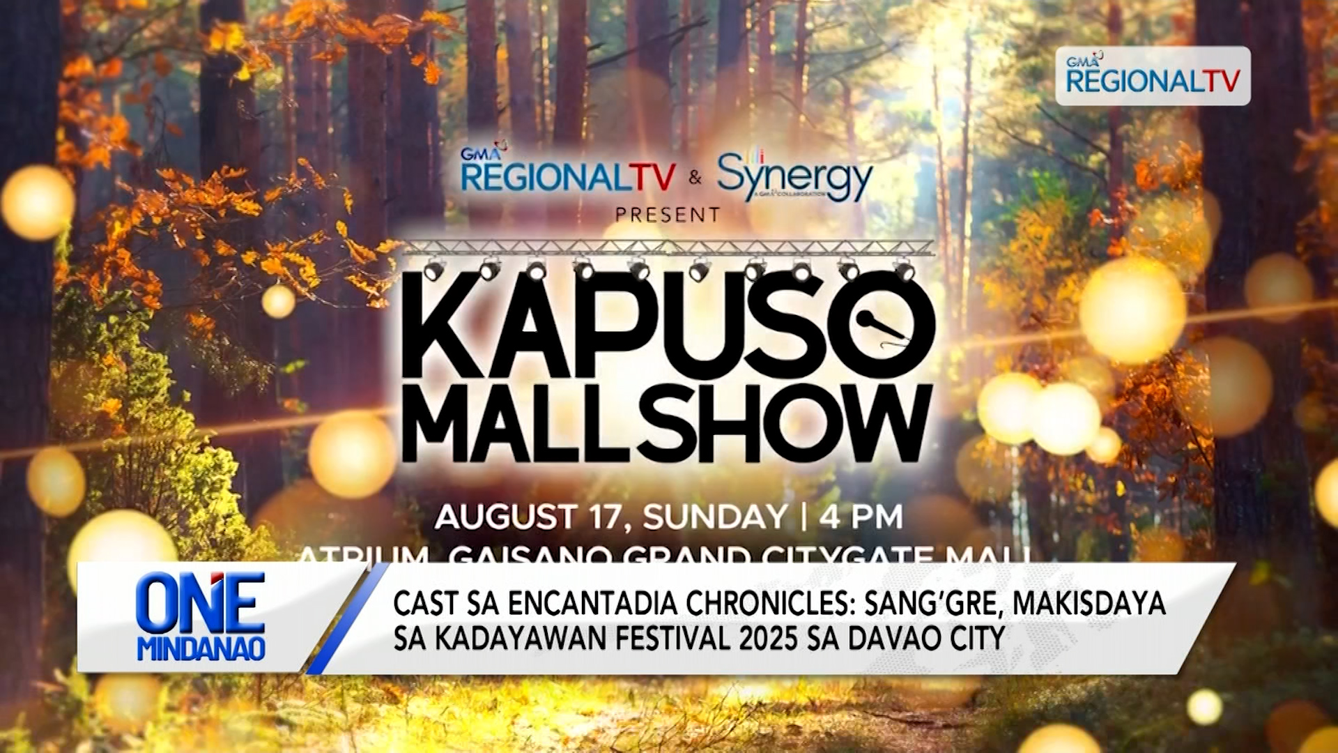 Cast sa Encantadia Chronicles: Sang’gre, makisdaya sa Kadayawan 2025 | One Mindanao
