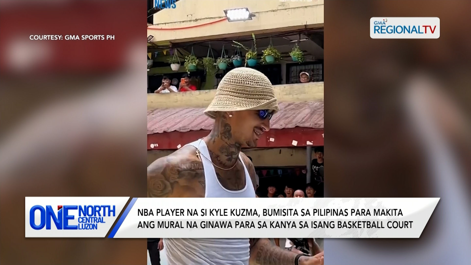 NBA player na si Kyle Kuzma, bumisita sa Pilipinas | One North Central Luzon