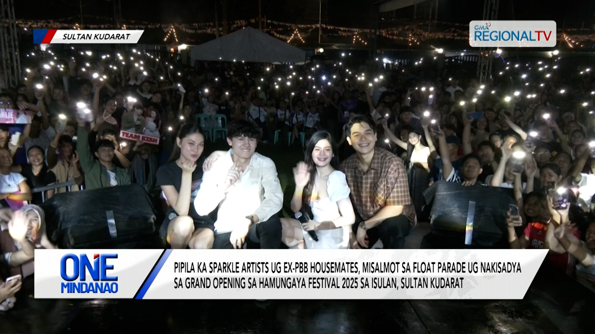 Pipila ka Sparkle Artists ug Ex-PBB Housemates, misalmot sa float parade | One Mindanao