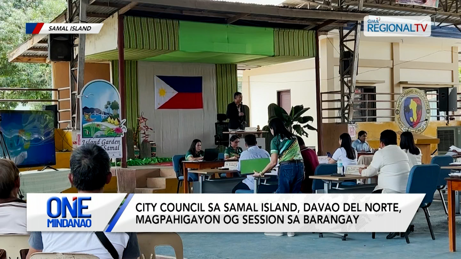 City Council sa Samal Island, Davao del Norte, magpahigayon og session sa barangay | One Mindanao