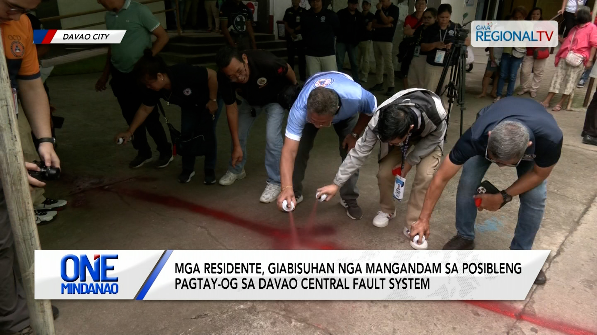 Mga residente, giabisuhan sa pagtay-og sa Davao Central Fault System | One Mindanao