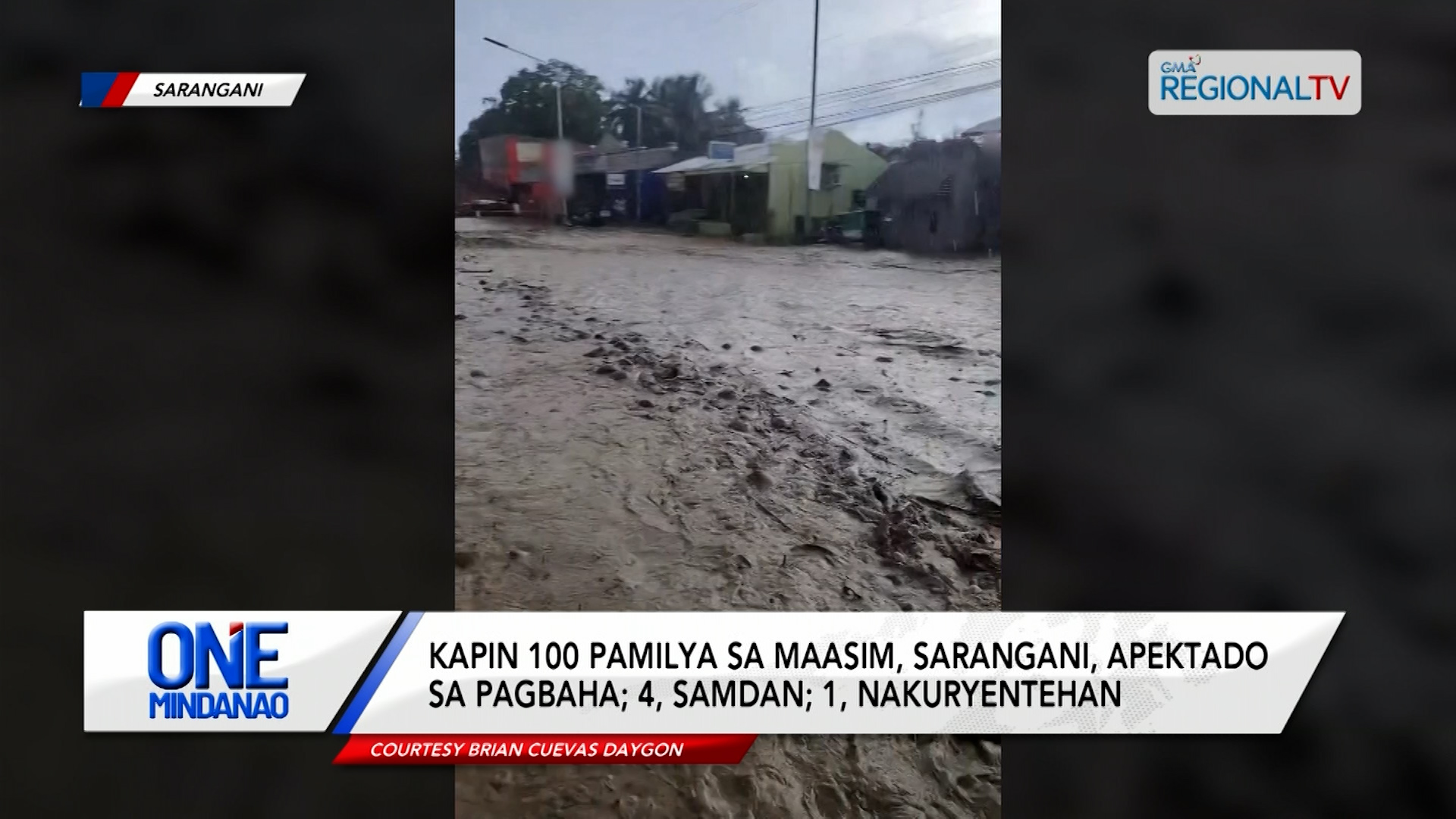 Kapin 100 pamilya sa Maasim, Sarangani, apektado sa pagbaha | One Mindanao