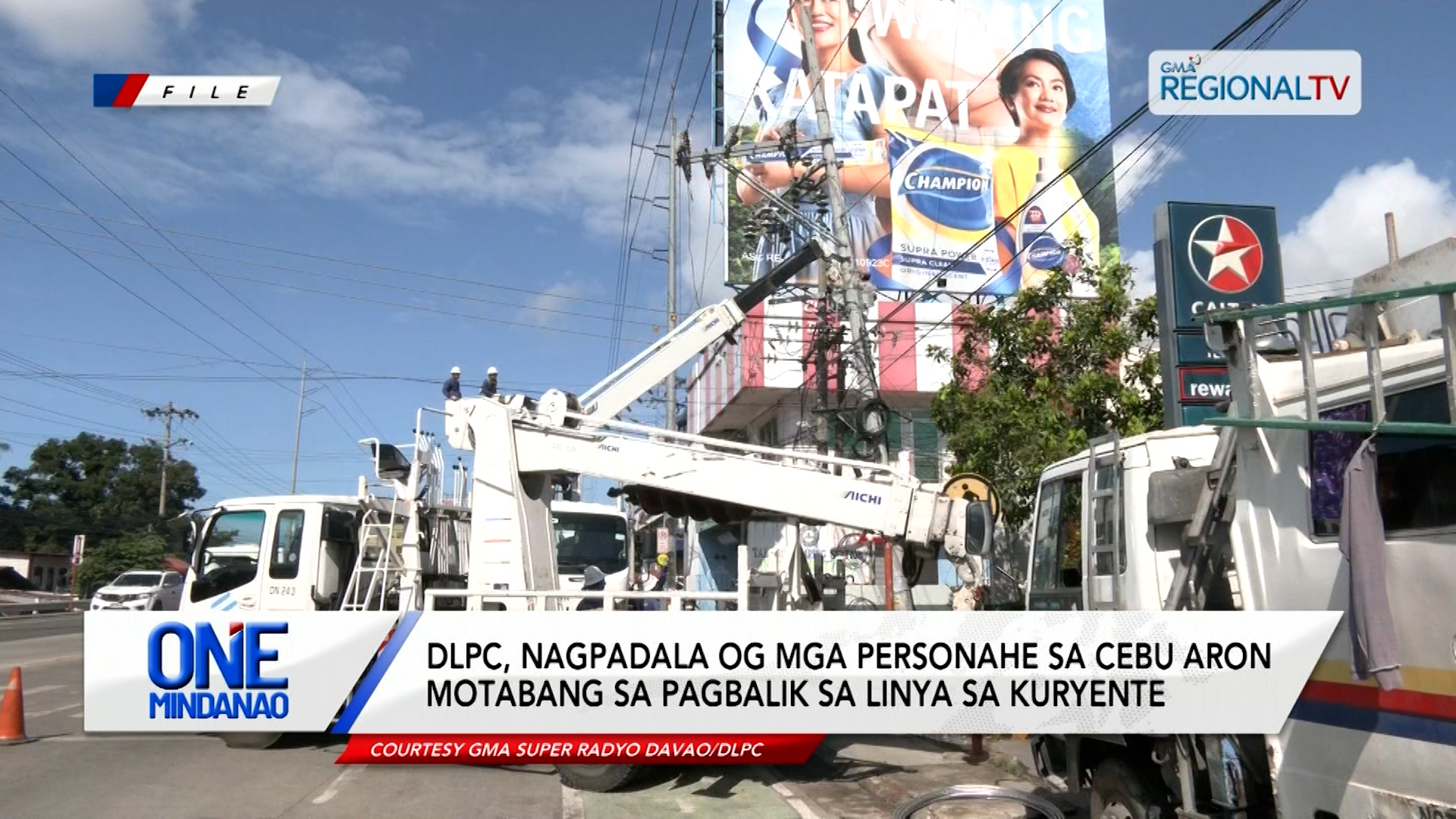 Mutabang pag-ayo sa linya sa kuryente | One Mindanao