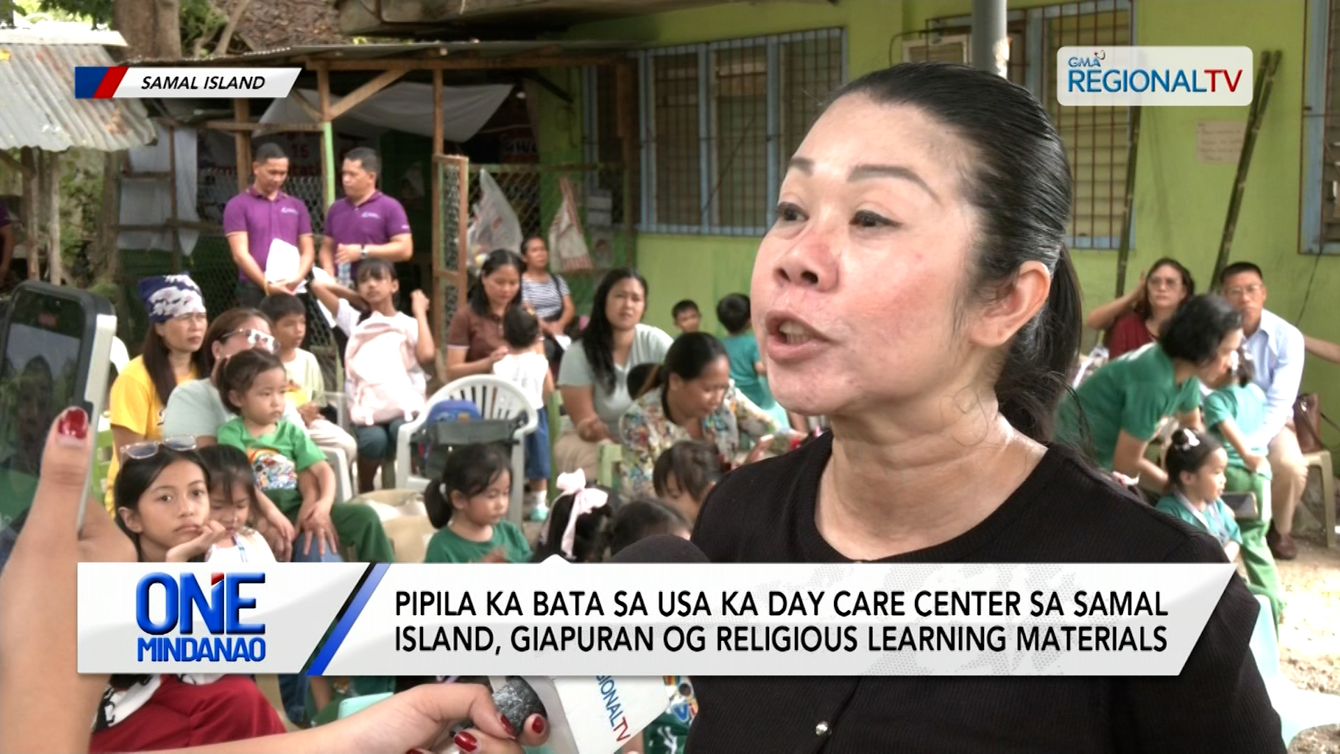 Pipila ka bata sa day care center, giapuran og religious learning materials | One Mindanao