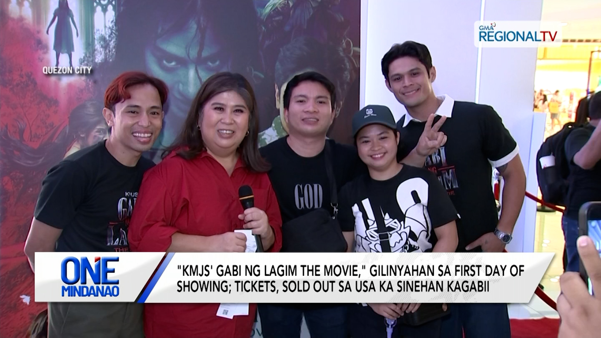 "KMJS' Gabi ng Lagim The Movie," gilinyahan sa first day of showing | One Mindanao