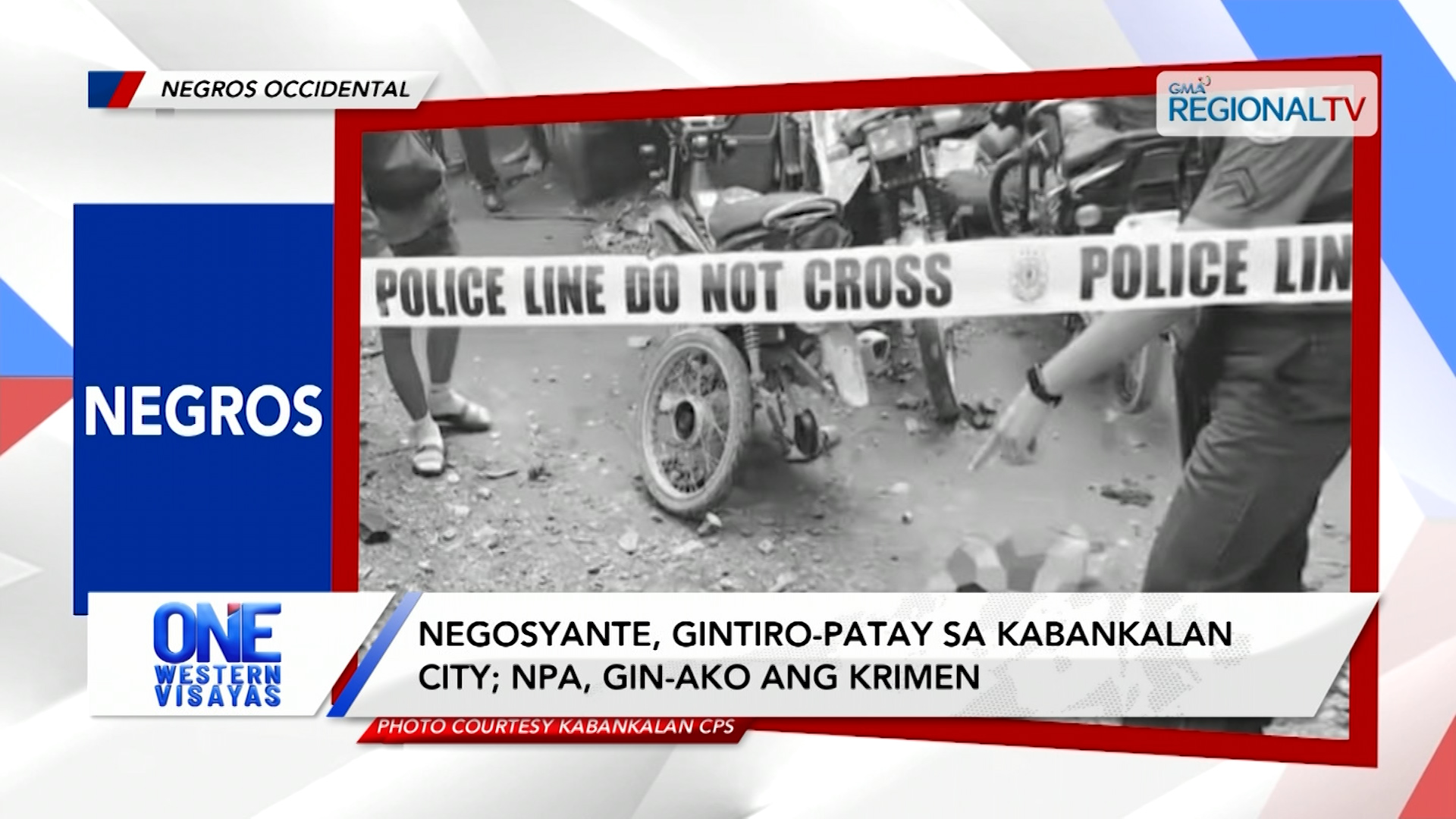 Negosyante, gintiro-patay sa Kabankalan City;NPA, gin-ako ang krimen | One Western Visayas