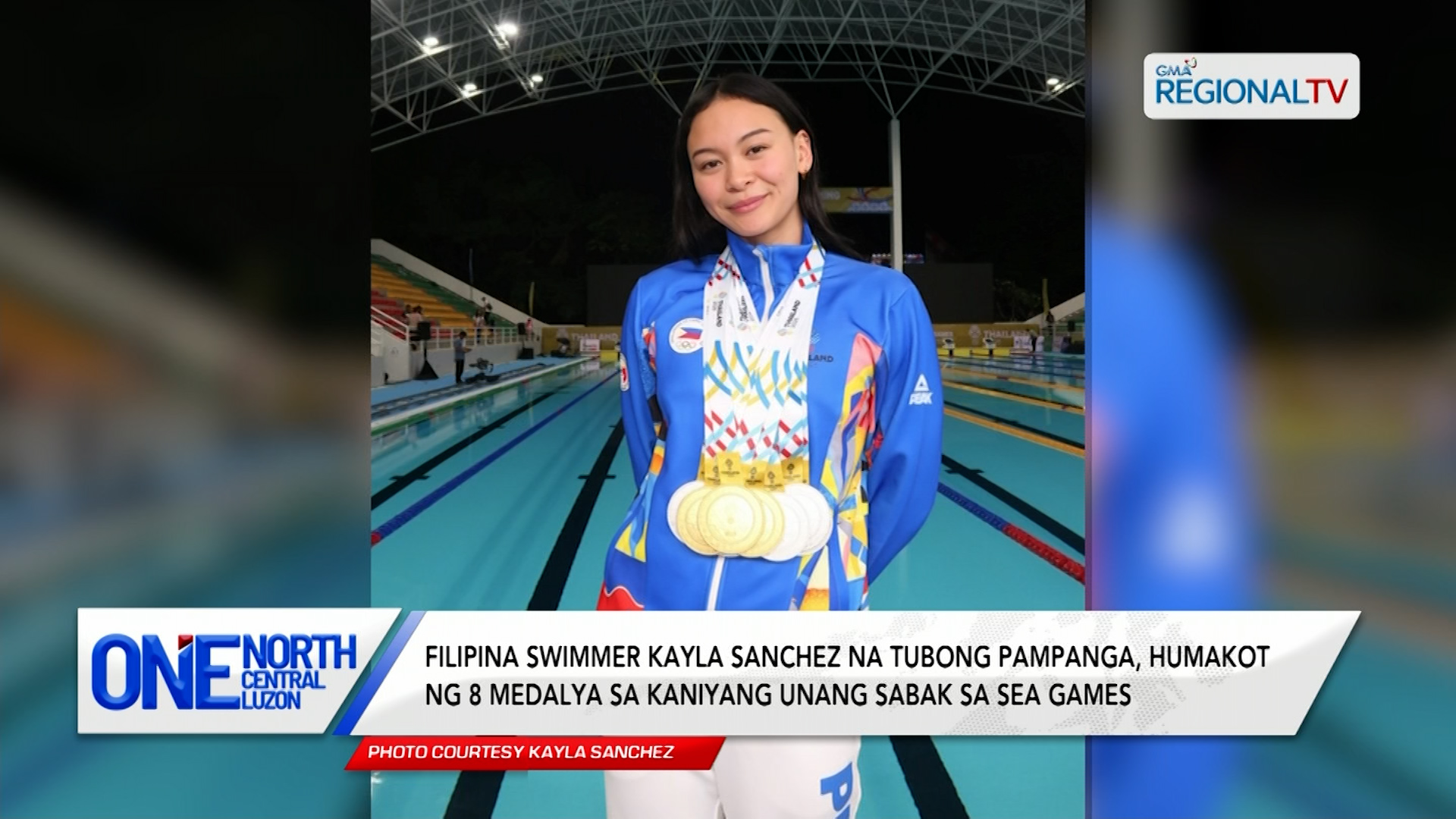 Filipina swimmer, humakot ng 8 medalya sa unang sabak sa SEA Games | One North Central Luzon