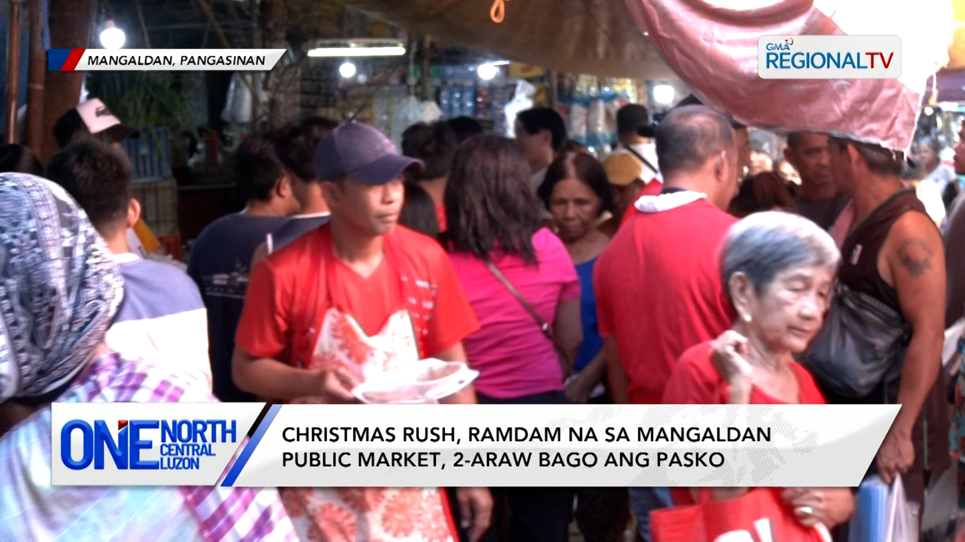 Christmas rush, ramdam na sa Mangaldan Public Market | One North Central Luzon